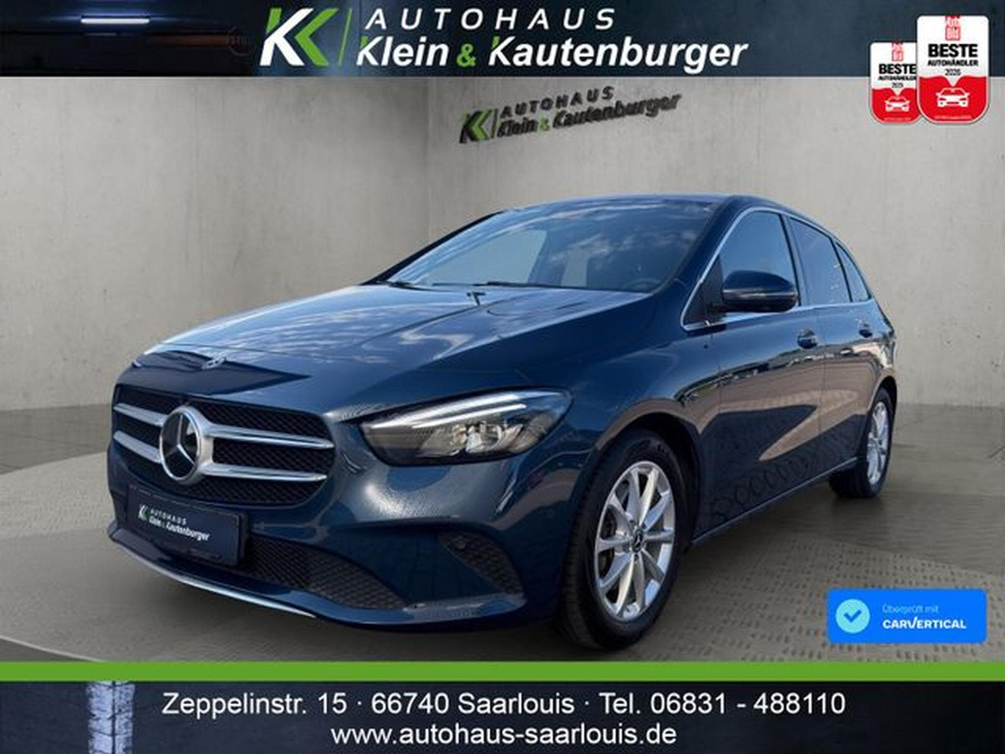 Mercedes B 220 B 220 Progressive 4M +360°+MULTIBEAM+TOTWINKEL (2019) - Photo 1