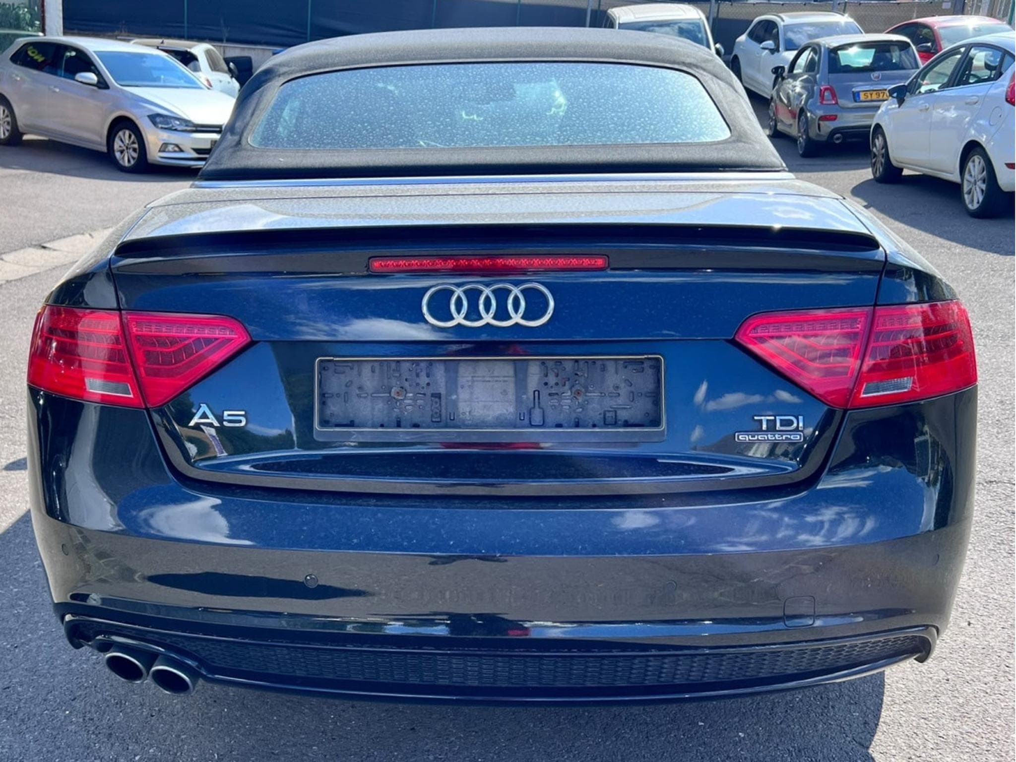Audi A5 CABRIO 2.0 TDI 190 QUATTRO 3X S-LINE FACELIFT CUIR NAVI (2016) - Foto 4