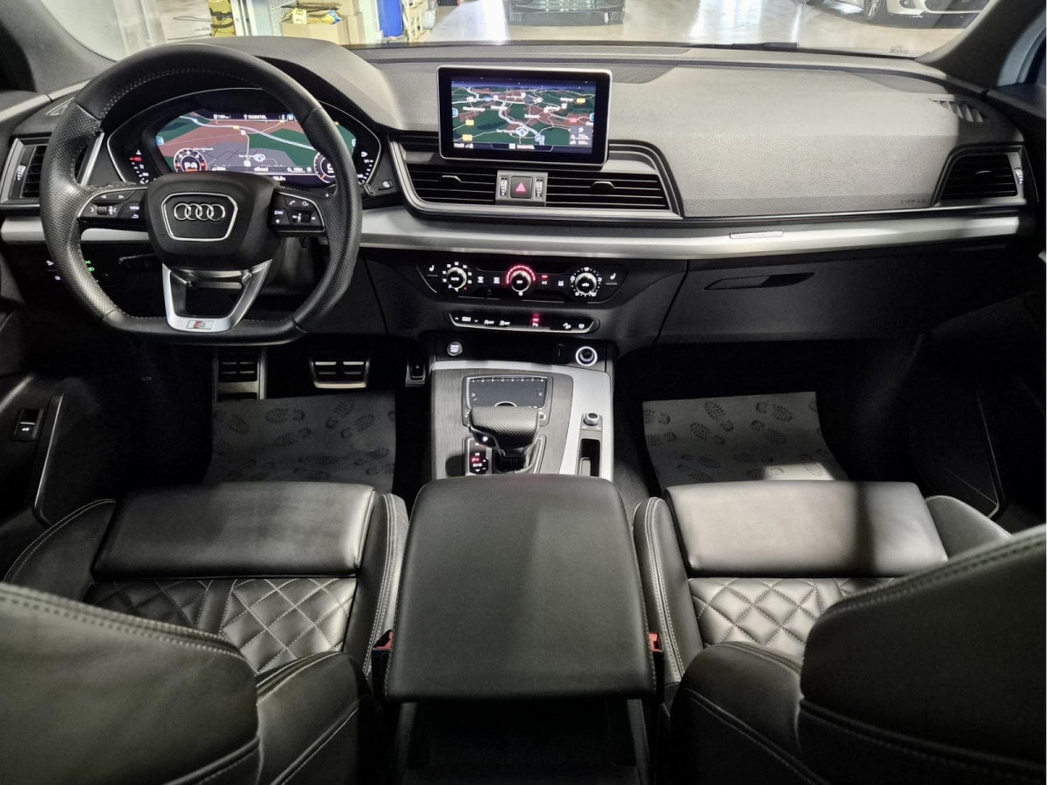 Audi Q5 2.0 TDI 163 QUATTRO S-TRONIC 3X S-LINE CUIR NAVI (2020) - Foto 6