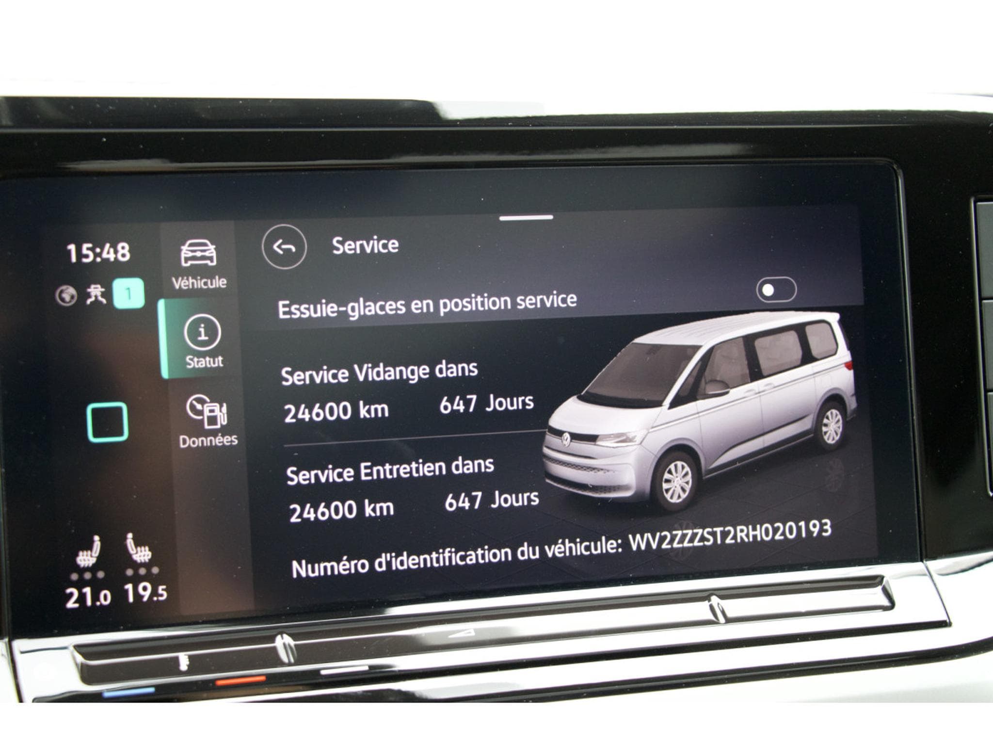 VW T7 Edition LÜ AHK StHZ PANO ACC ArtVelours (2024) - Foto 12