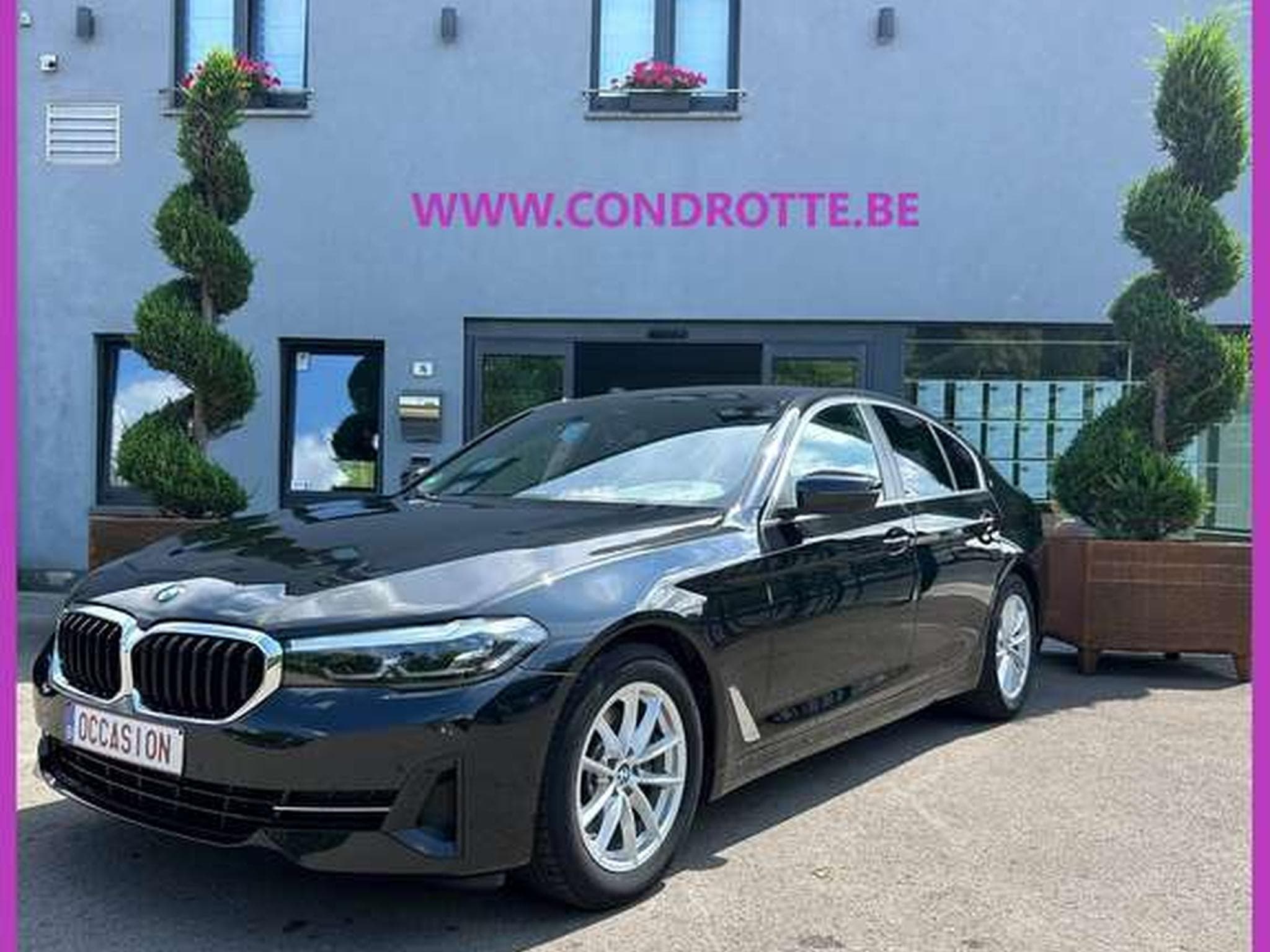 BMW 518 BERLINE 150CV BOITE AUTO GPS/CAMERA DE RECUL/CARPLAY (2022) - Photo 1