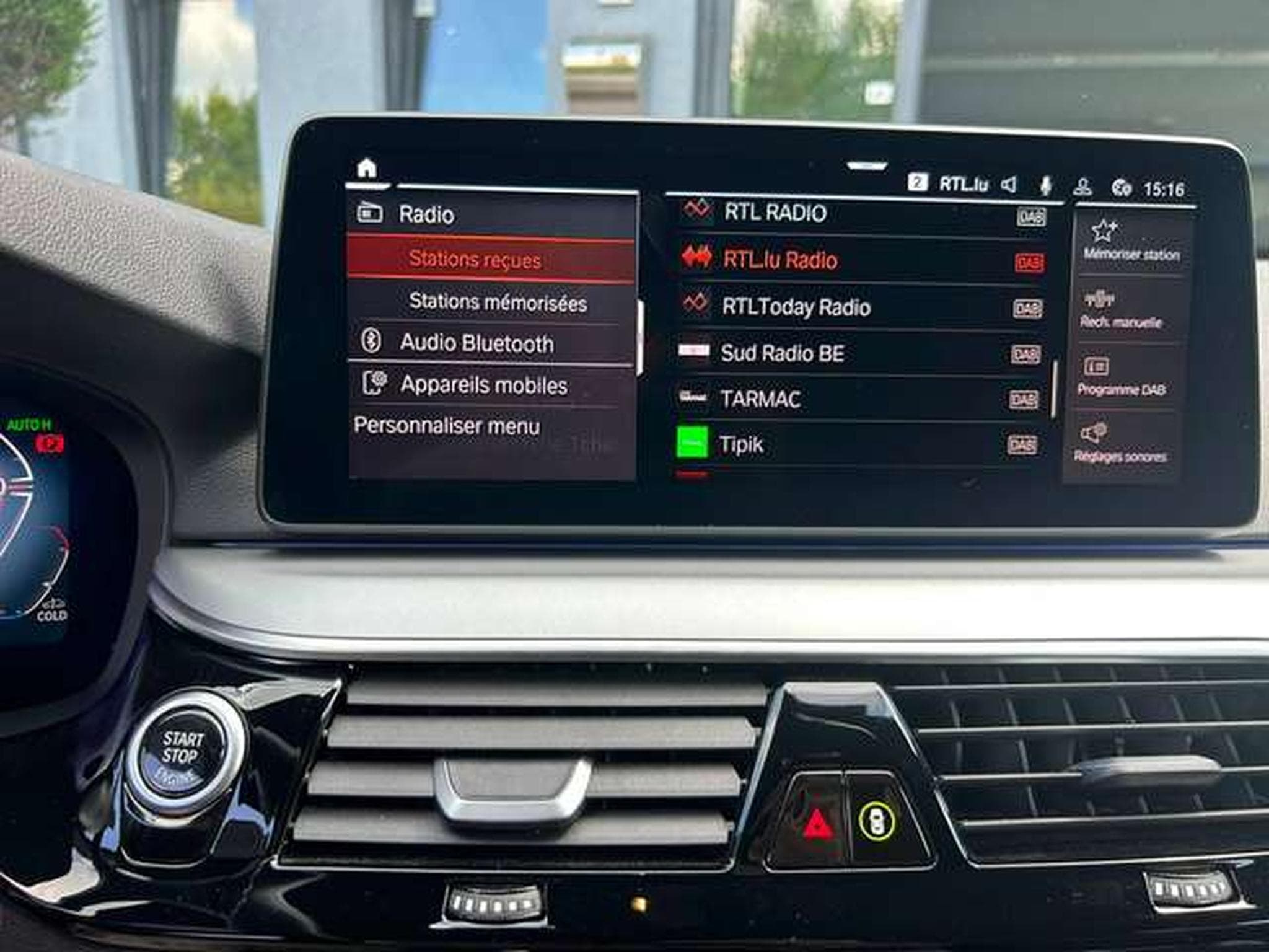 BMW 518 BERLINE 150CV BOITE AUTO GPS/CAMERA DE RECUL/CARPLAY (2022) - Photo 9