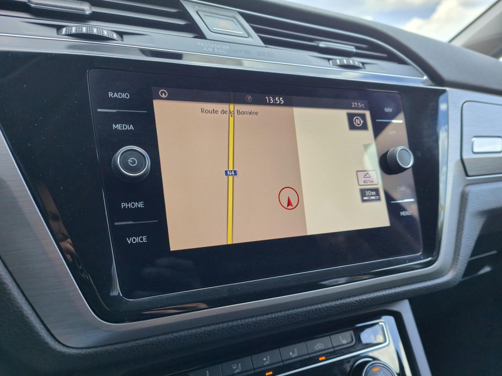 VW Touran 1.6 TDI HIGHLINE 7 PLACES GPS BLUETOOTH RADAR AV/ARR (2018) - Photo 17