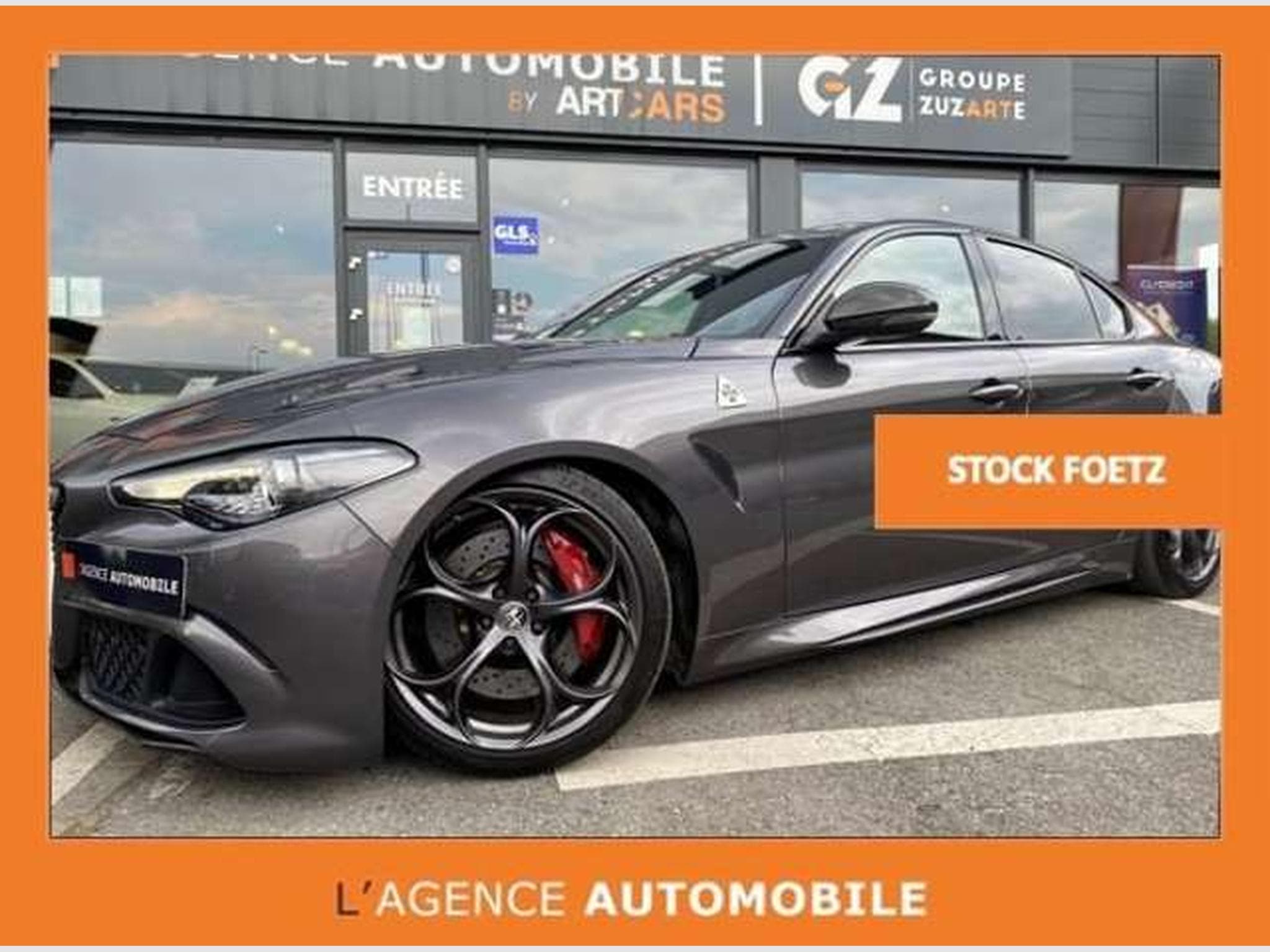 Alfa-Romeo Giulia Giulia 2.9 V6 Bi-Turbo Quadrifoglio (2017) - Photo 1