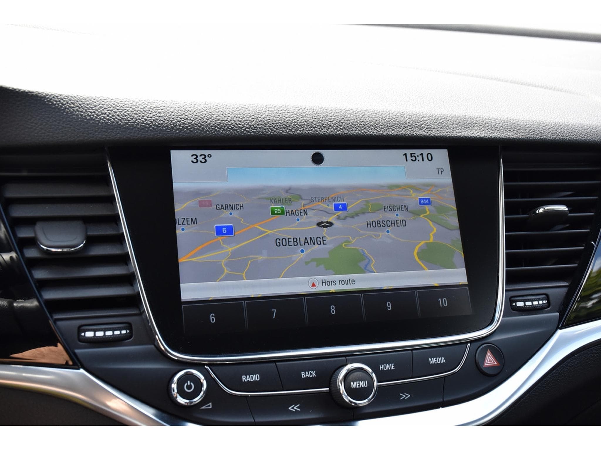 Opel Astra 1.4 Turbo CUIR GPS LANE SIDE CAM PARK LED 1° MAIN (2019) - Foto 11