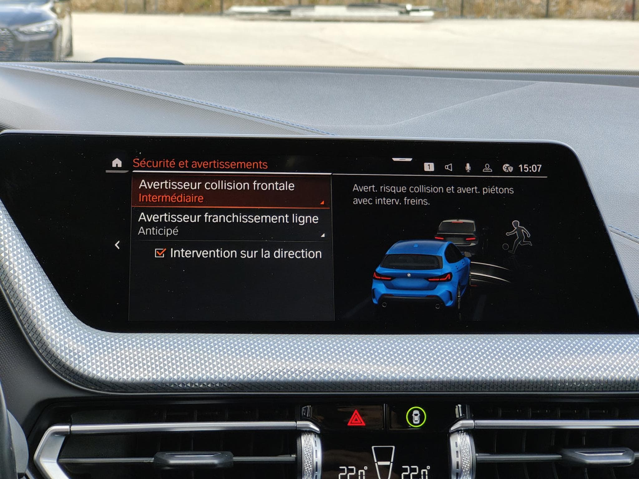 BMW 118 118iA PACK M SIEGES M GPC CARPLAY CAMERA ATTELAGE (2021) - Photo 19