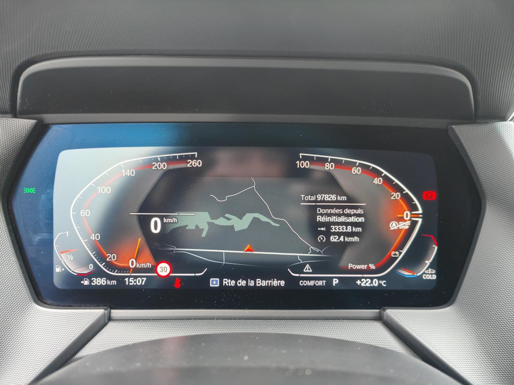 BMW 118 118iA PACK M SIEGES M GPC CARPLAY CAMERA ATTELAGE (2021) - Photo 22