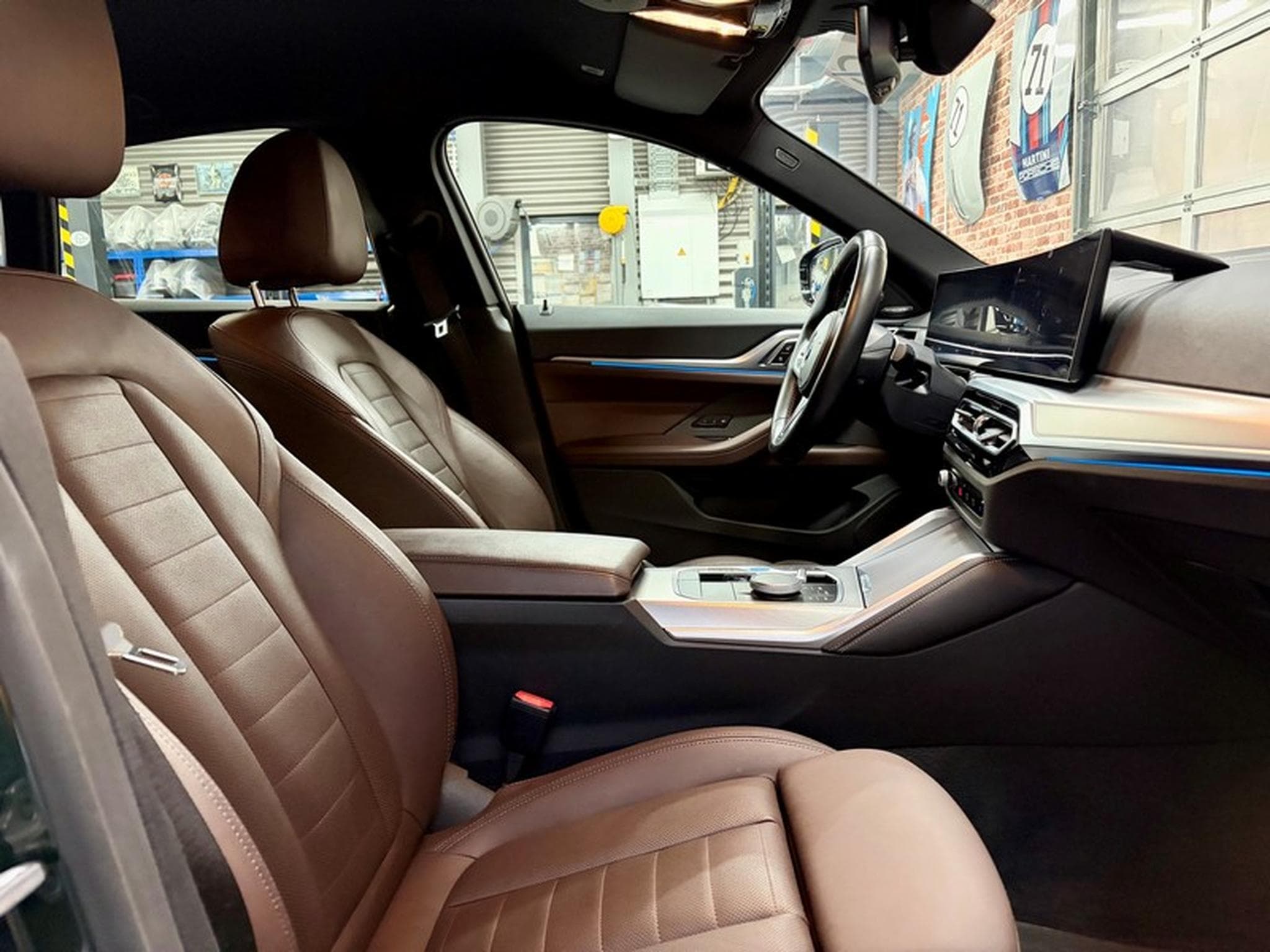 BMW I4 I4 M50 Gran Coupé 544cv xDrive 4x4/Cuir/Navi/ToitO (2023) - Photo 8