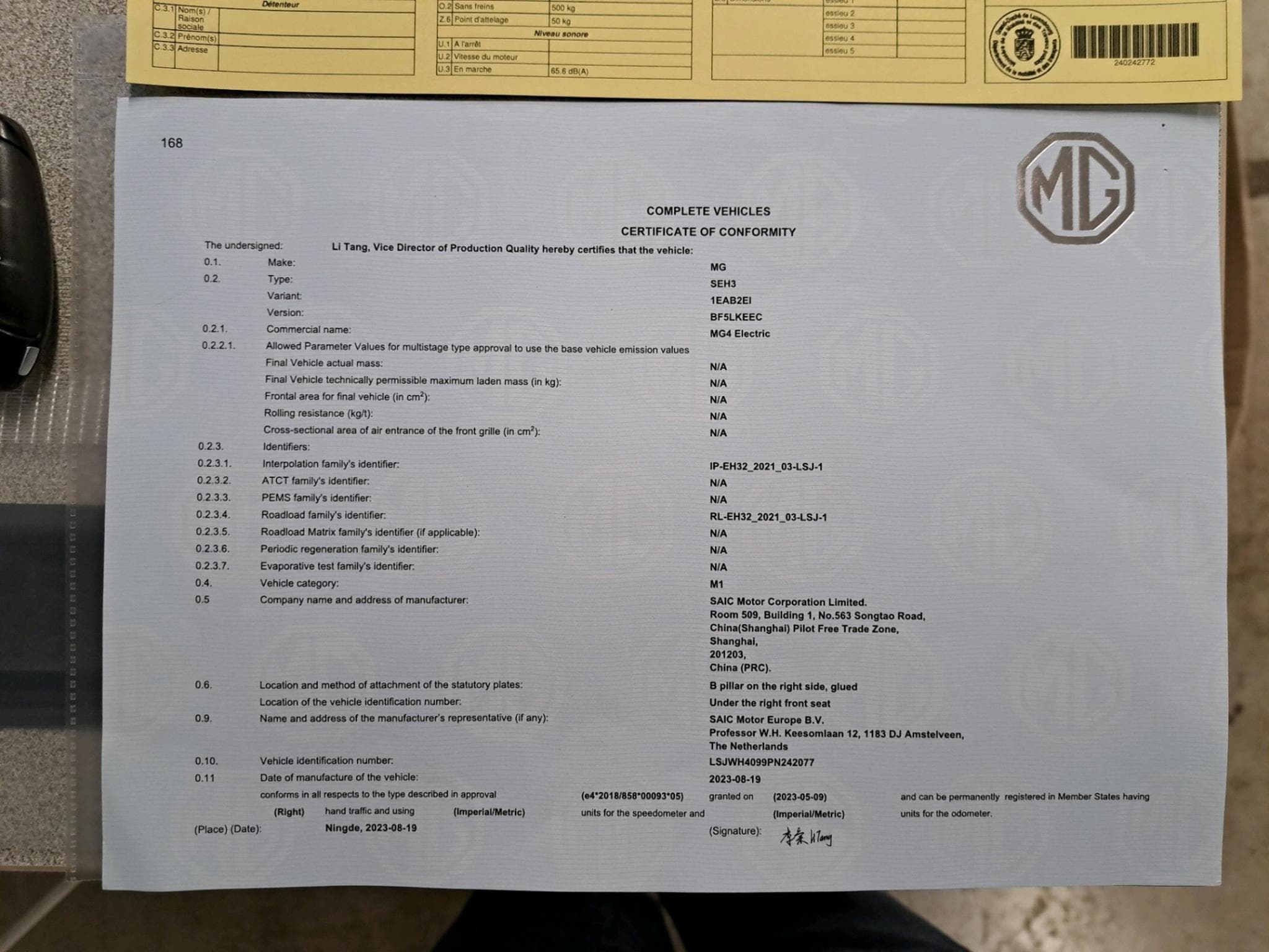 Mg MG4 Luxury (2024) - Photo 6
