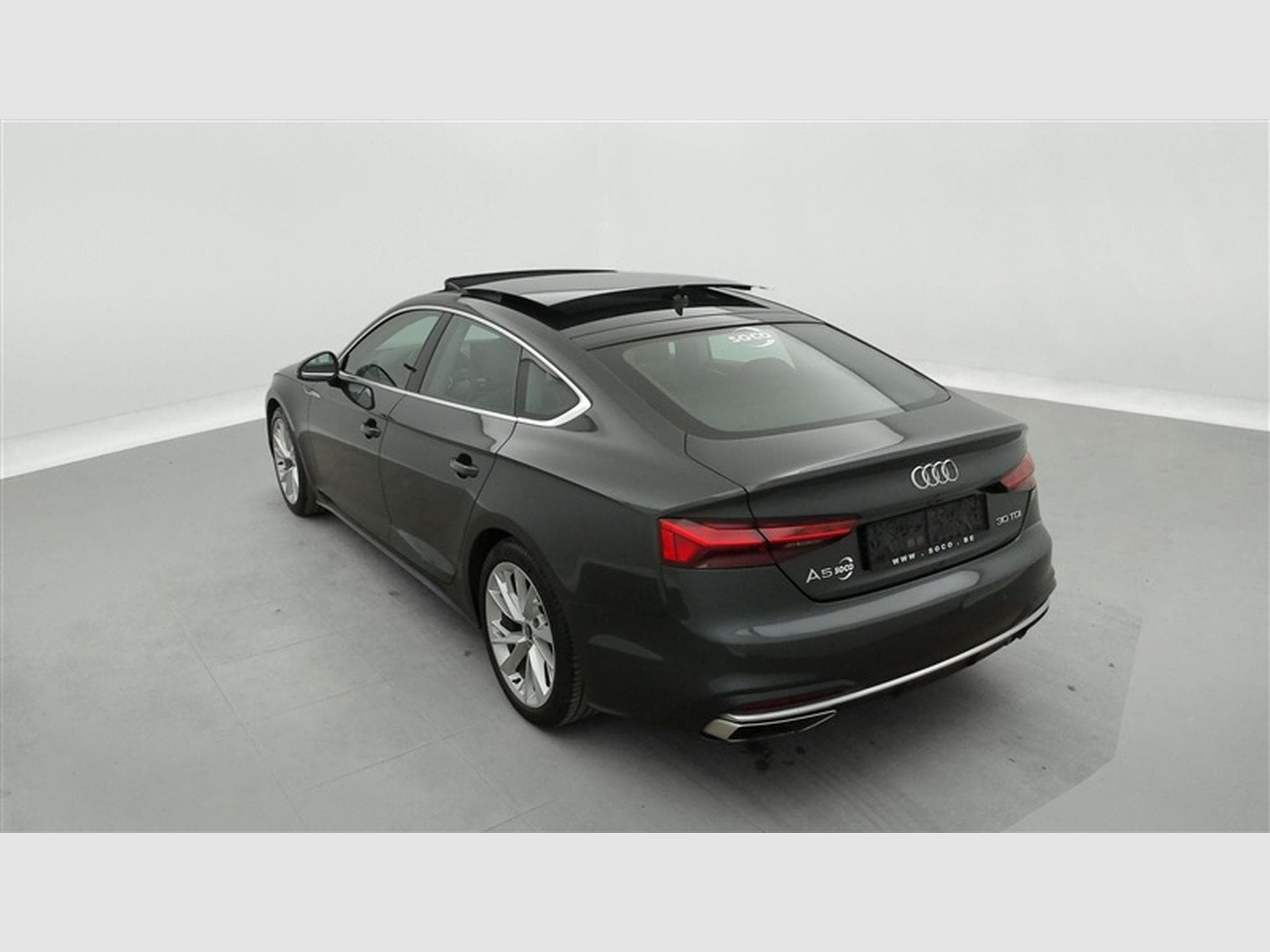 Audi A5 30 TDi Ed.Advanced S tr.CUIR/NAVI/FULL LED/JA18/PDC (2021) - Photo 2