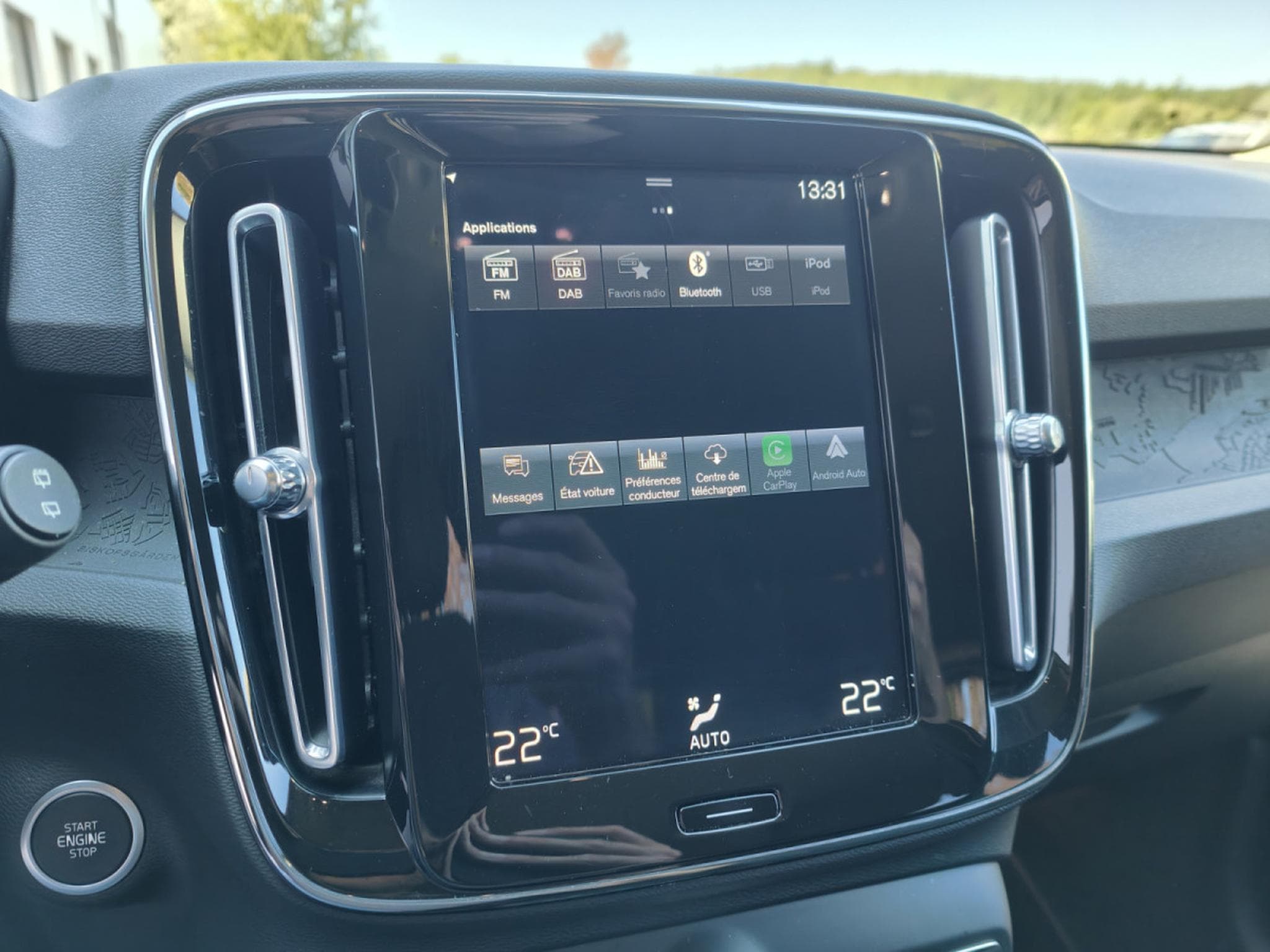 Volvo XC40 T3 GEARTRONIC CARPLAY GPS CAMERA ATTELAGE (2021) - Photo 21