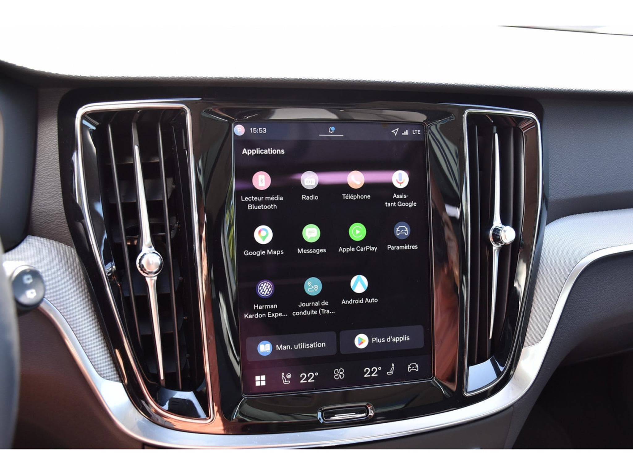 Volvo V60 2.0 B4 Plus Dark Geartronic PANO CUIR MEMO CAM360 HARMAN 1°M (2025) - Foto 12