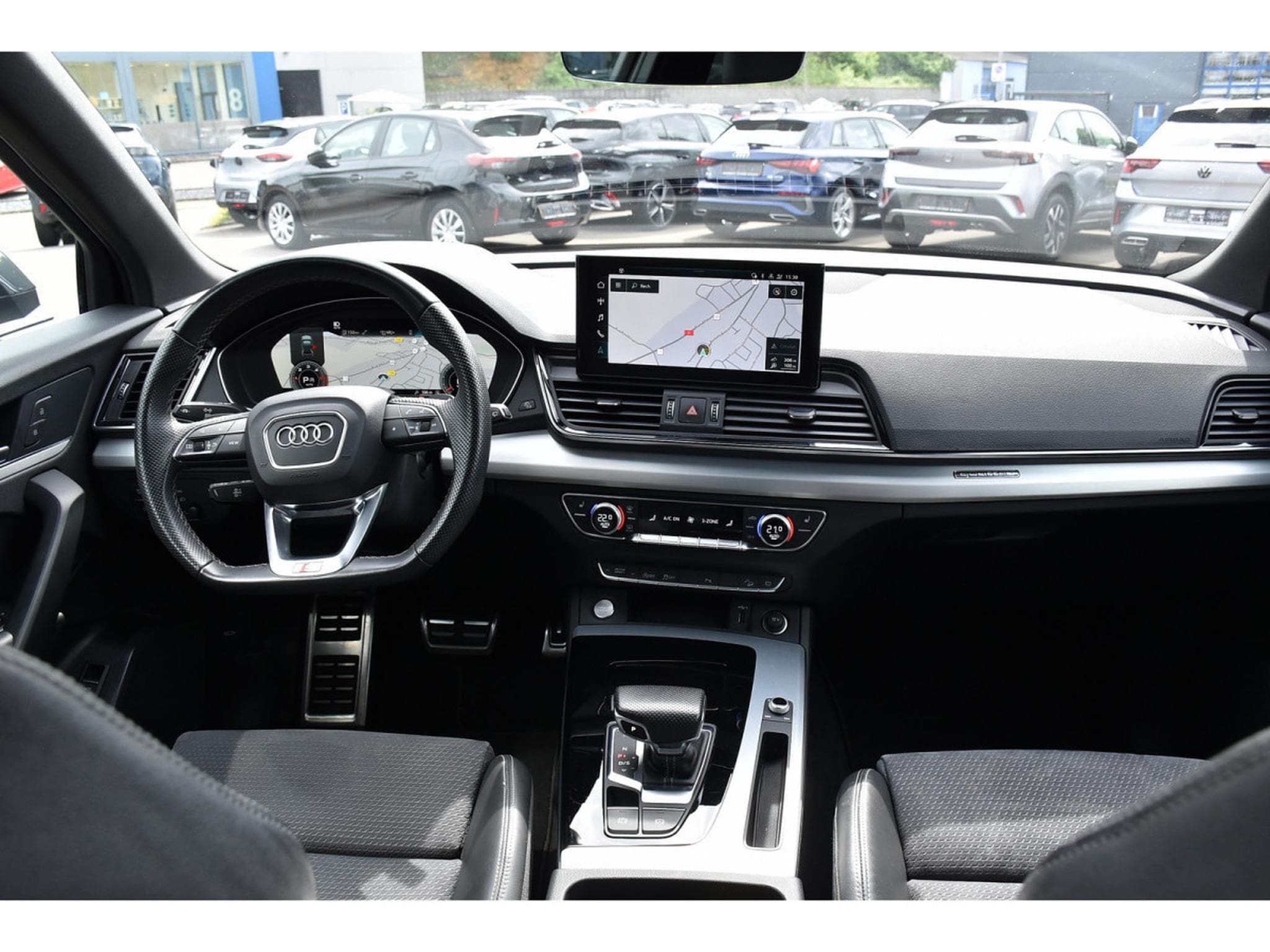 Audi Q5 40 TDI Quattro S-Tronic S-Line GPS CAM KEYLESS ATT RMQ (2022) - Foto 9