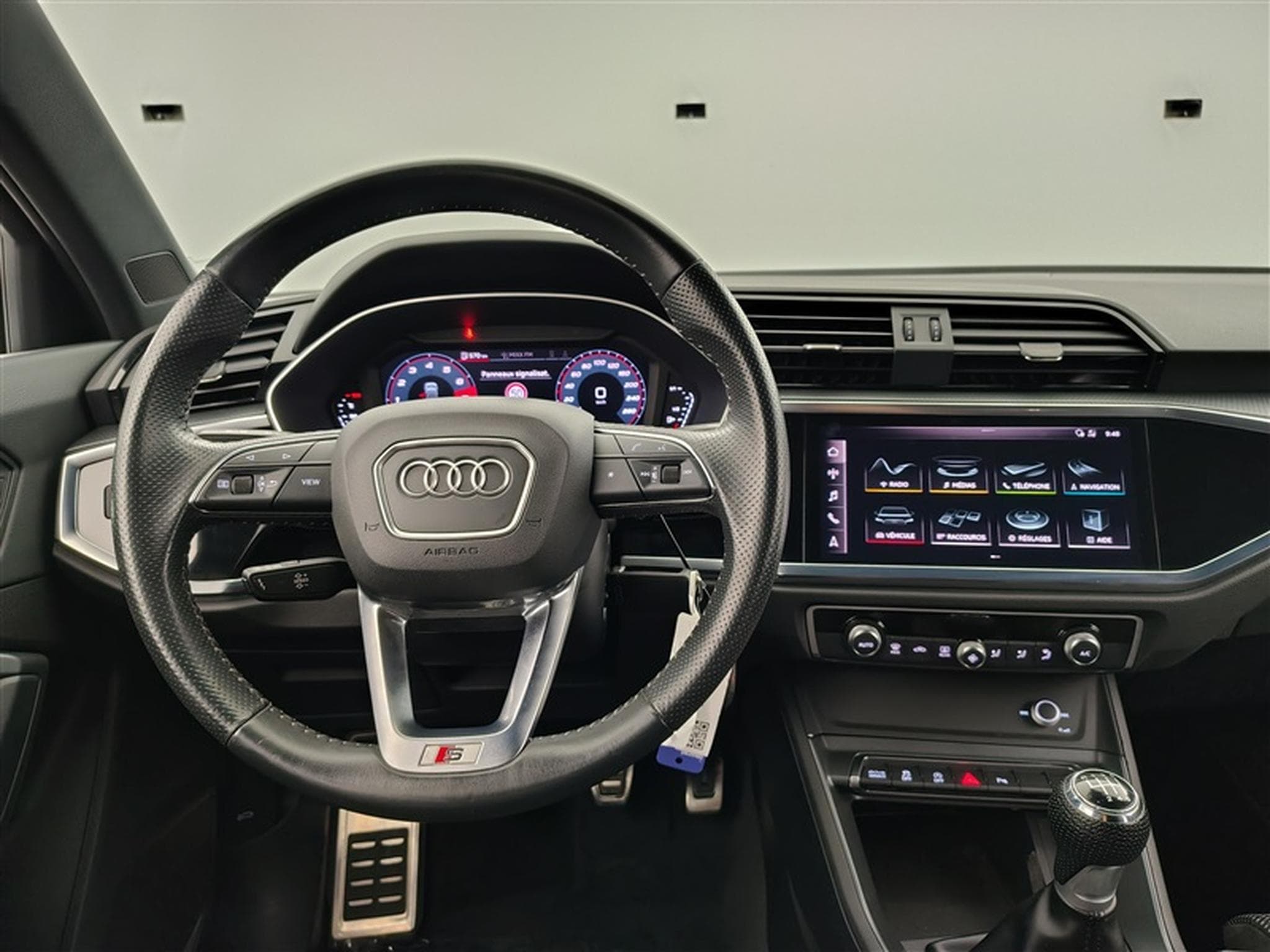 Audi Q3 35 TFSI 150cv S-Line NAVI / FULL LED / CUIR PARTIEL / JA 18" (2020) - Foto 9