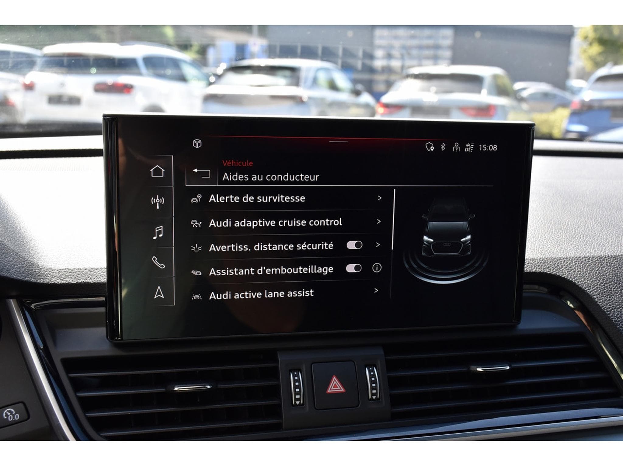 Audi Q5 50 TDI Quattro S-Line Tiptronic CUIR ACC ATT RMQ MATRIX 1° M (2023) - Photo 14