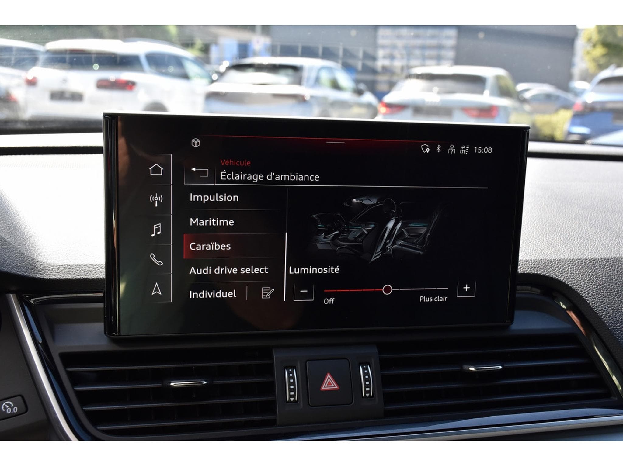 Audi Q5 50 TDI Quattro S-Line Tiptronic CUIR ACC ATT RMQ MATRIX 1° M (2023) - Photo 17