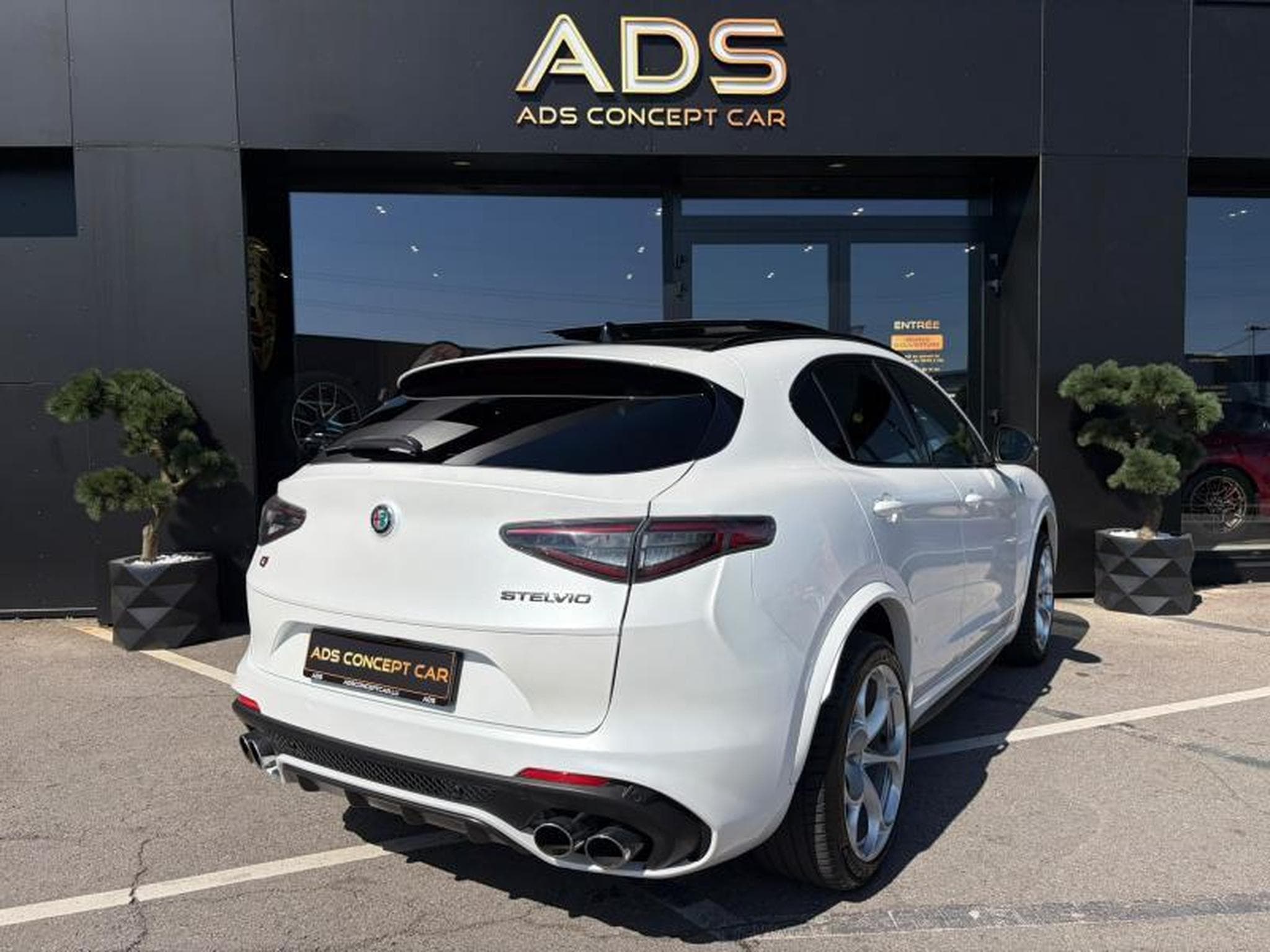Alfa-Romeo Stelvio Quadrifoglio Q4 Toit ouvrant/Sieges Chauffant/ (2021) - Photo 4