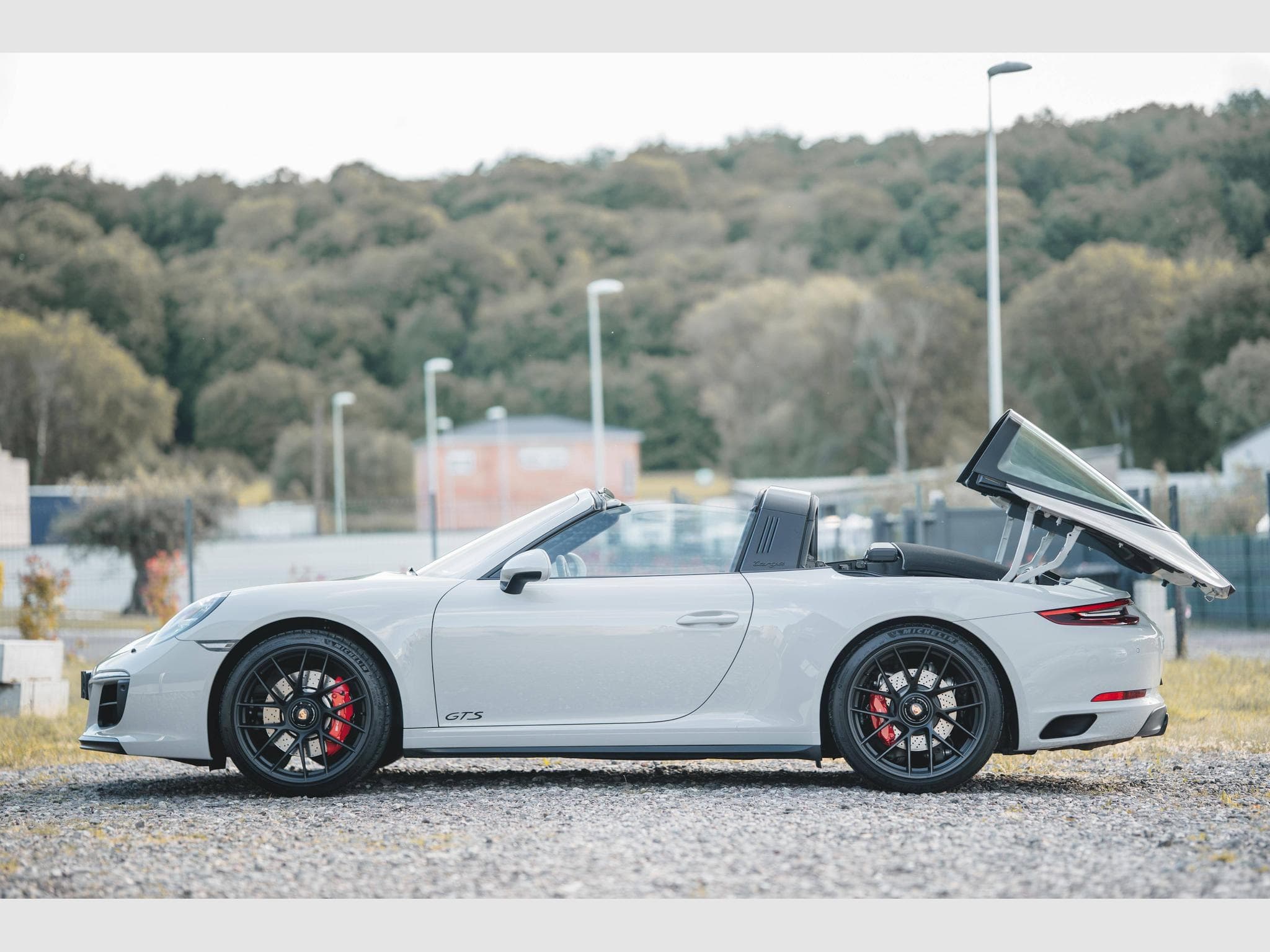 Porsche 911 Targa 4 GTS Gris Craie Rare – 1ère Main – Porsche Approved (2018) - Foto 23