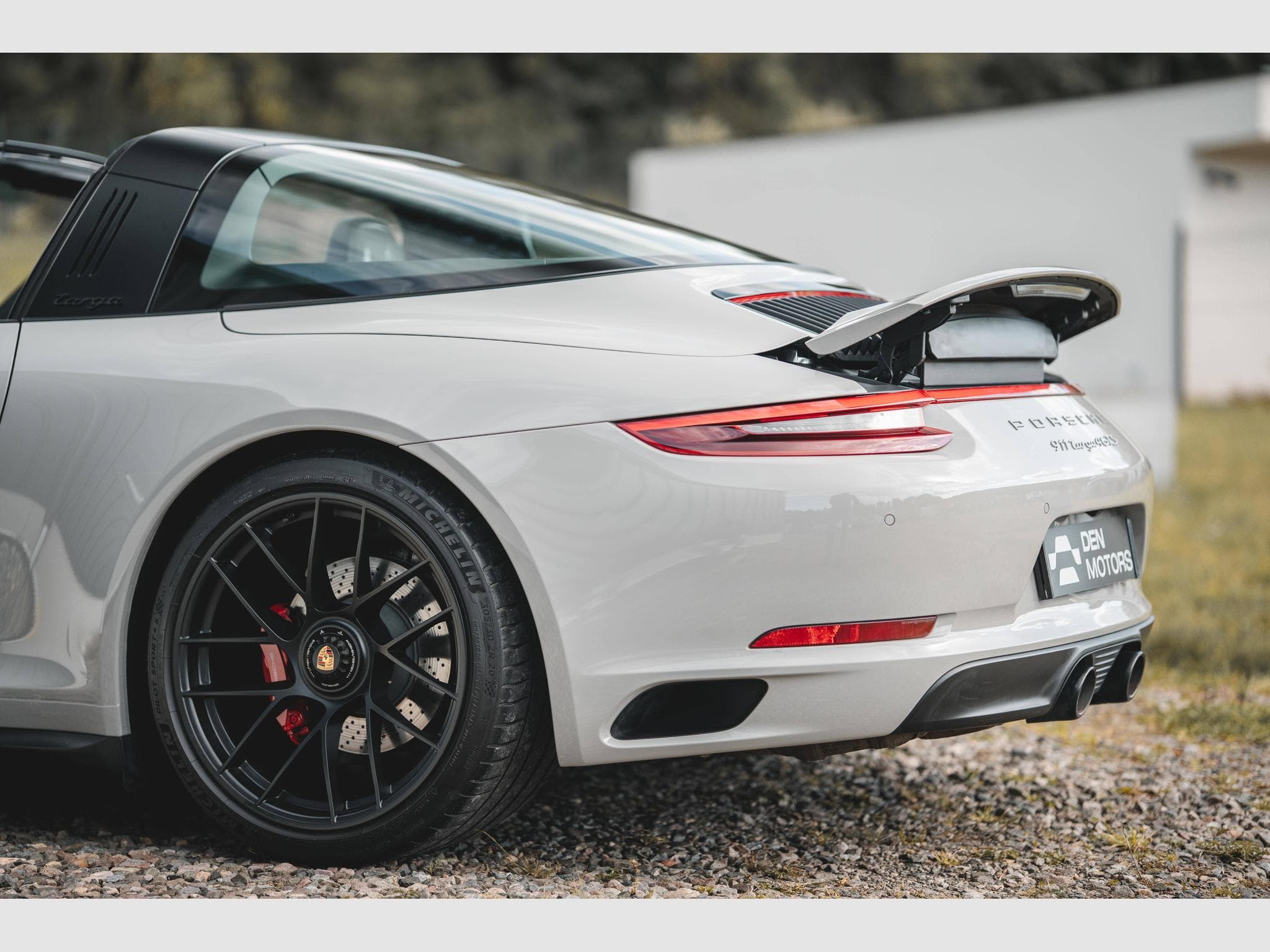 Porsche 911 Targa 4 GTS Gris Craie Rare – 1ère Main – Porsche Approved (2018) - Foto 31