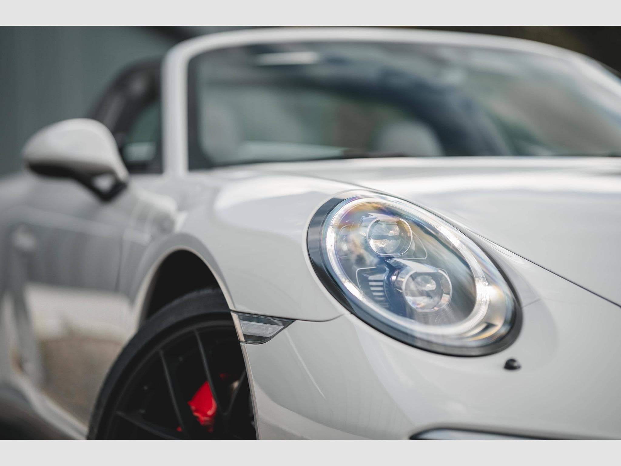 Porsche 911 Targa 4 GTS Gris Craie Rare – 1ère Main – Porsche Approved (2018) - Foto 8