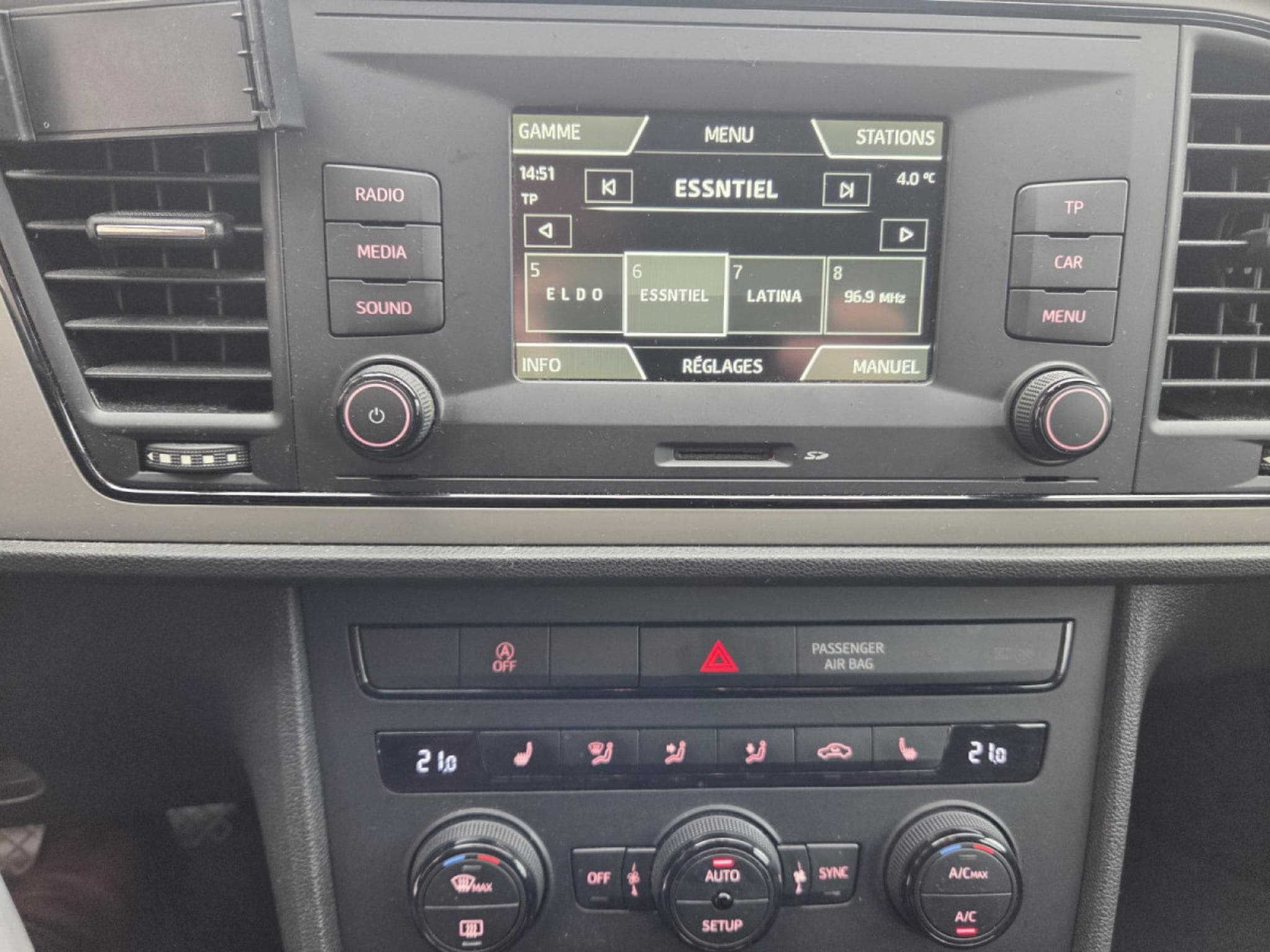Seat Leon 1.6 Tdi 115 CV Garantie 12 Mois (2018) - Photo 14