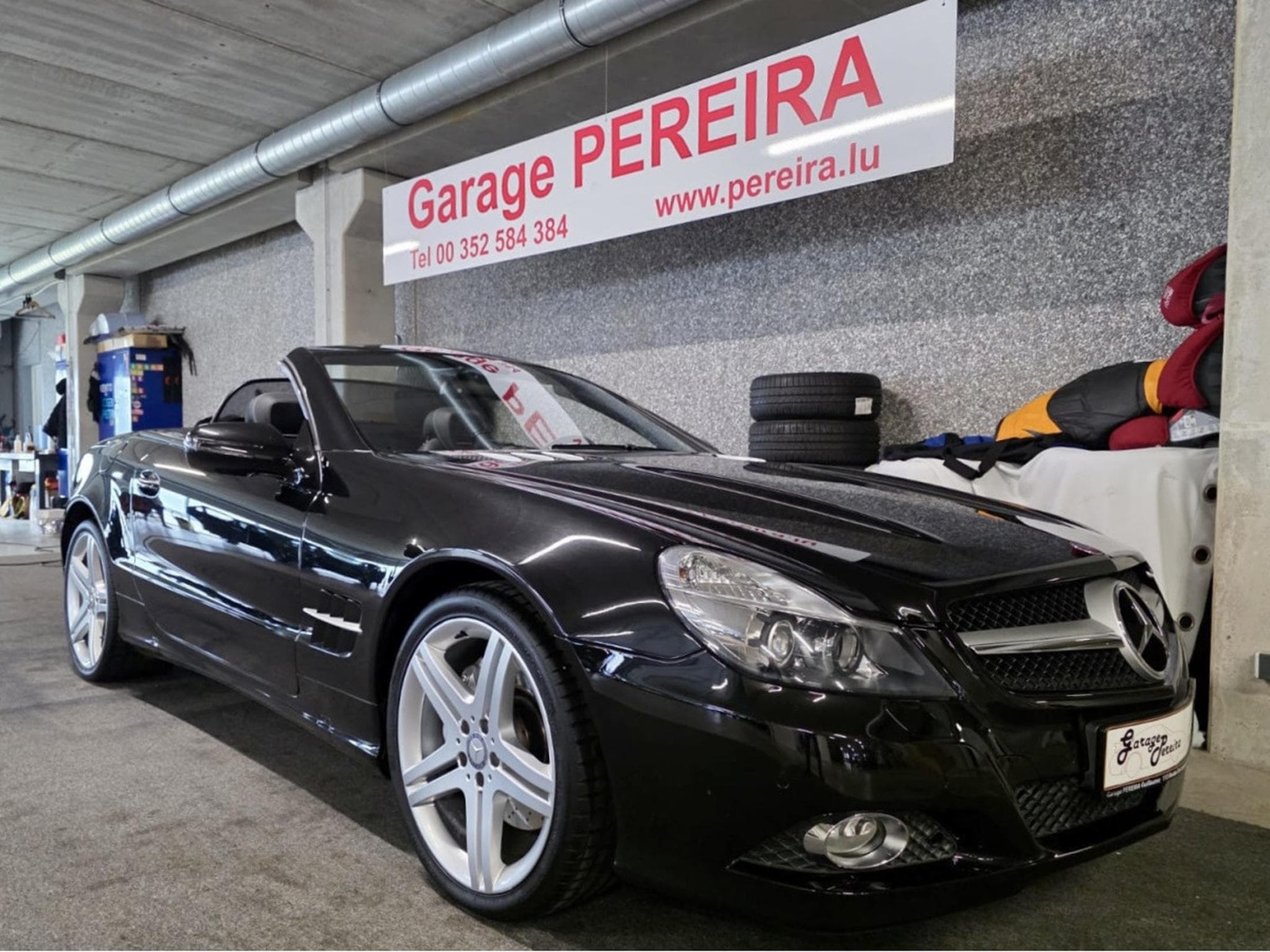 Mercedes SL 350 ROADSTER FACELIFT AIRSCRAF CUIR XENON EUROPA 1 HAND (2008) - Foto 1