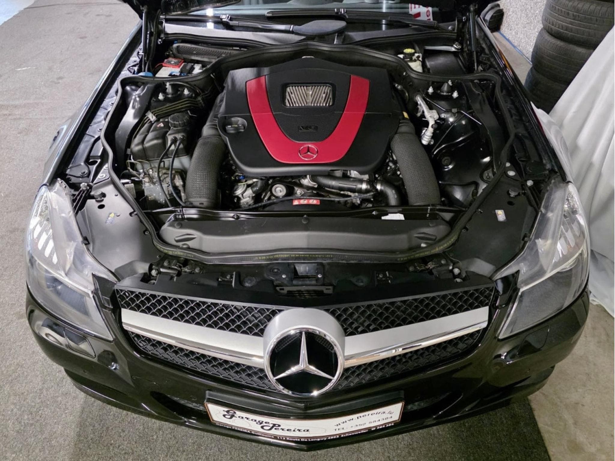 Mercedes SL 350 ROADSTER FACELIFT AIRSCRAF CUIR XENON EUROPA 1 HAND (2008) - Foto 12