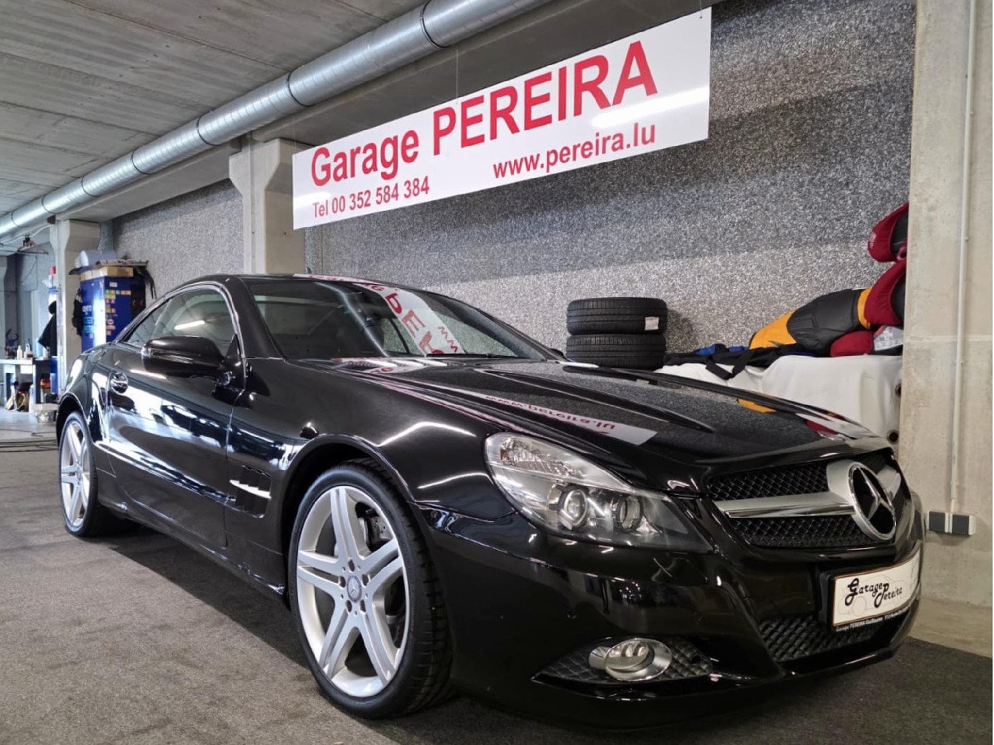 Mercedes SL 350 ROADSTER FACELIFT AIRSCRAF CUIR XENON EUROPA 1 HAND (2008) - Foto 2
