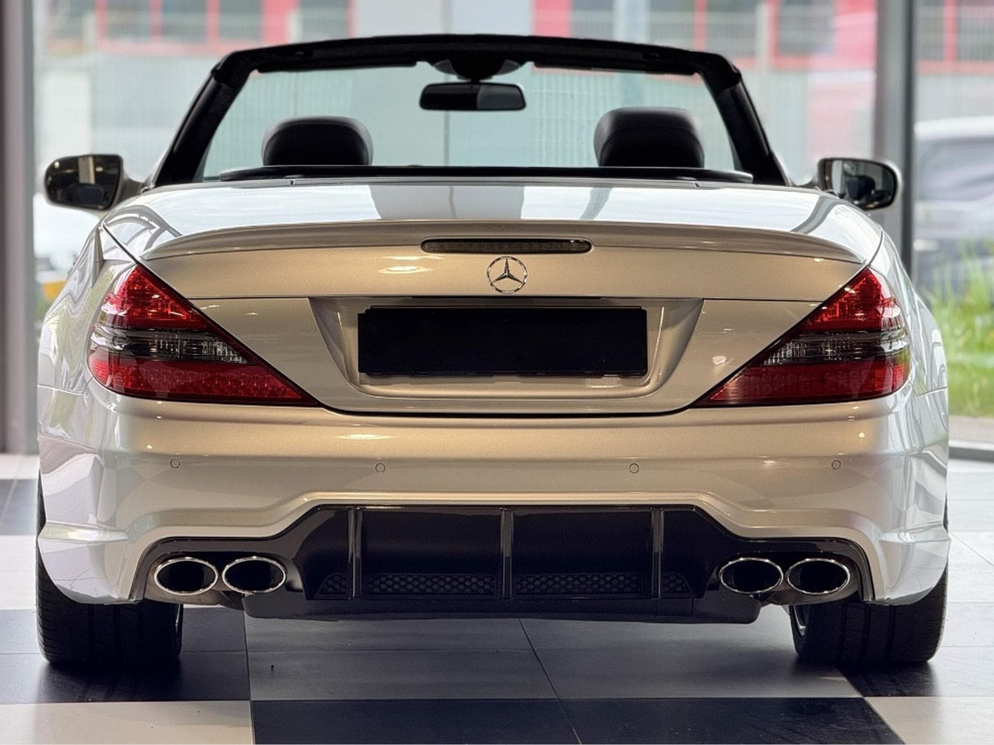 Mercedes SL 63 AMG ROADSTER V8 CARBON AIRSCARF CUIR NAVI (2008) - Foto 4