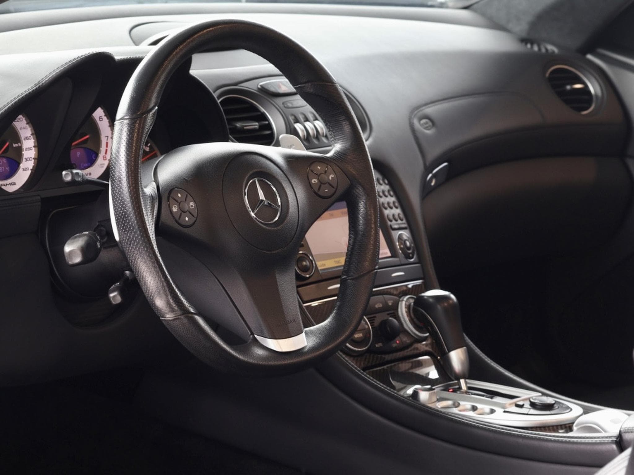 Mercedes SL 63 AMG ROADSTER V8 CARBON AIRSCARF CUIR NAVI (2008) - Foto 5