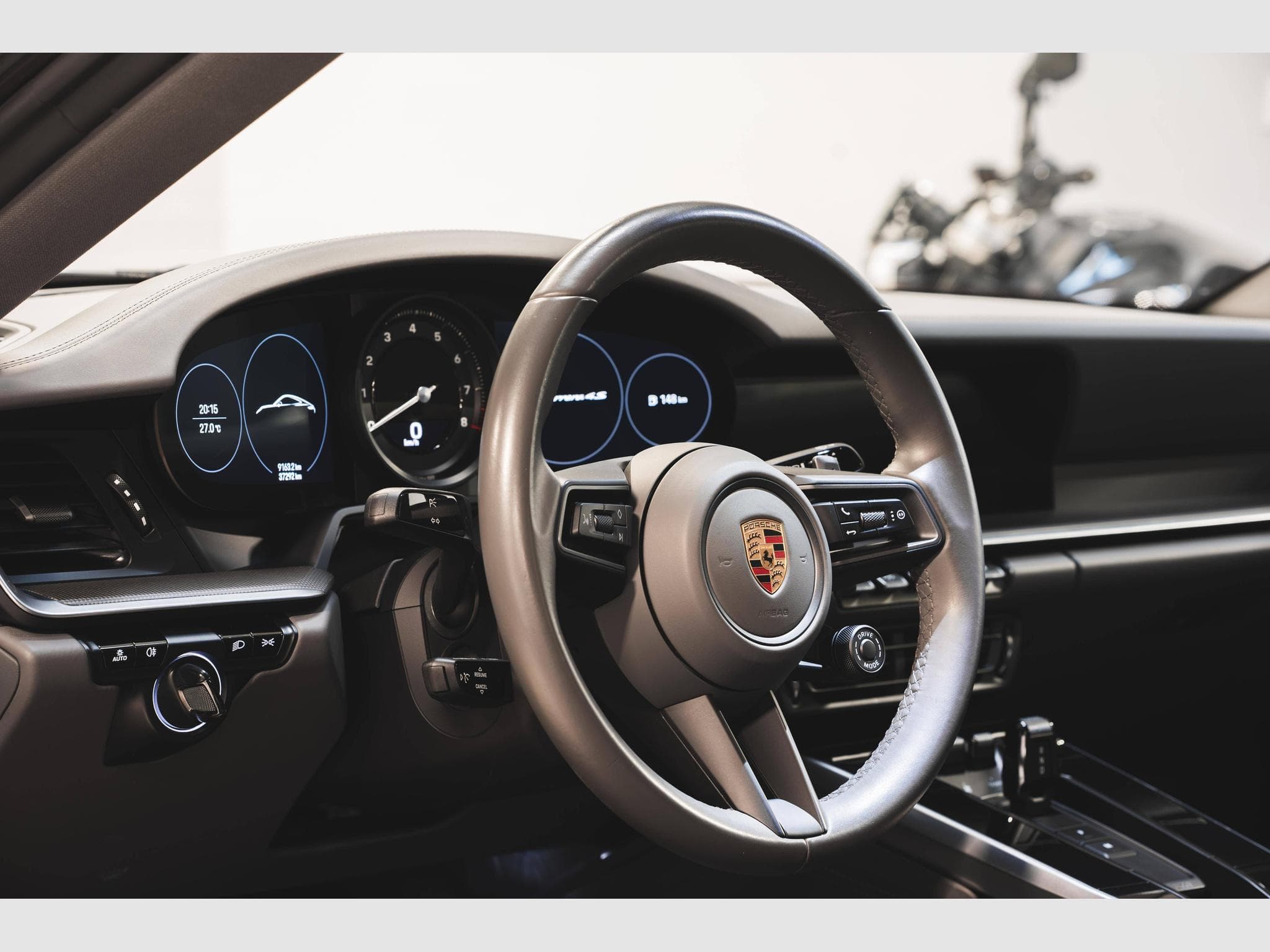 Porsche 911 Carrera 4S - SportDesign – Toit Carbone – Bleu Gentiane – Ap (2019) - Foto 12