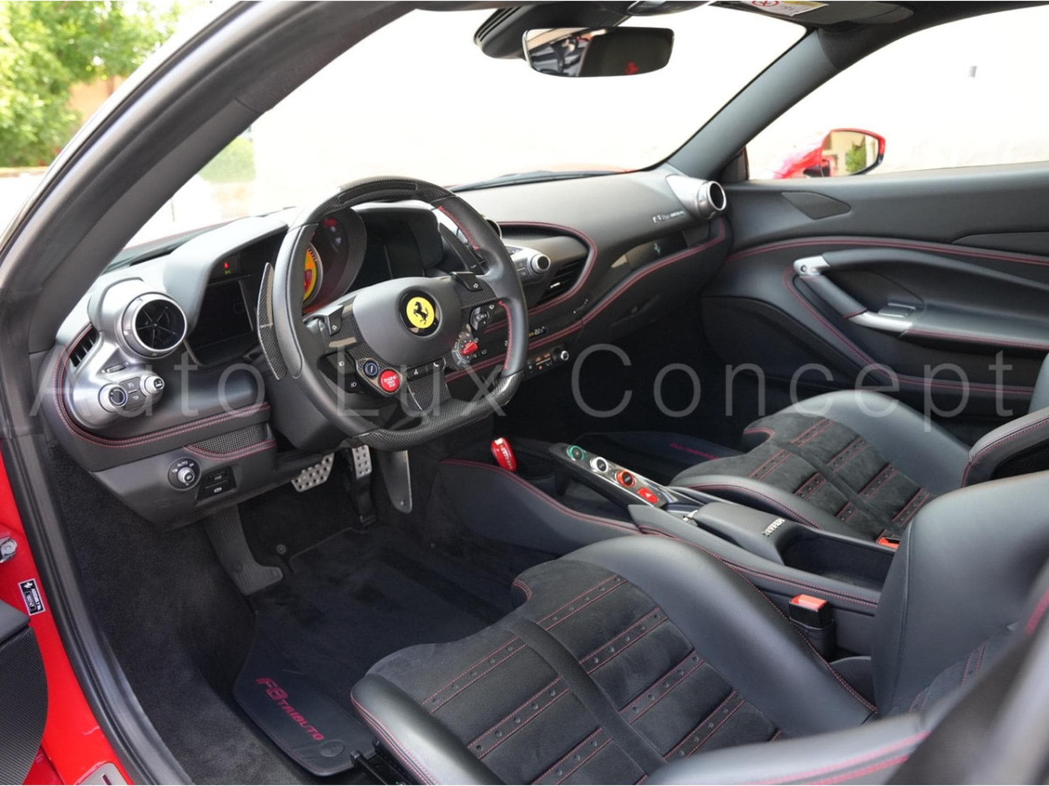 Ferrari F8 Tributo Full PPF/Carbon/Lift/Racing Seats/Passenger Display (2021) - Photo 5
