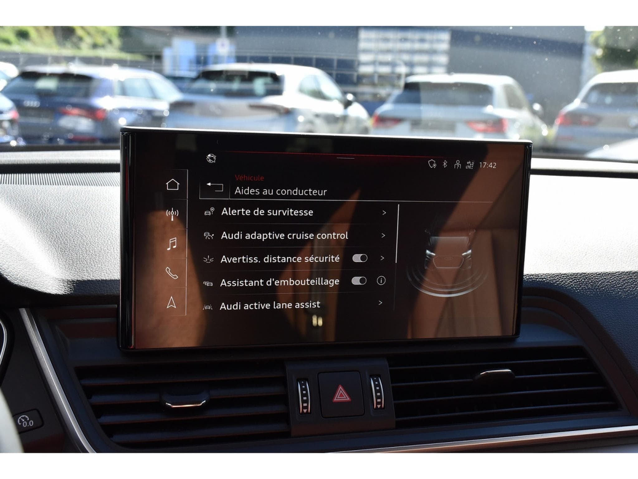 Audi Q5 40 TDI Quattro Advanced S-Tronic CUIR MEMO ACC SIDE B&O 1° M (2023) - Photo 11