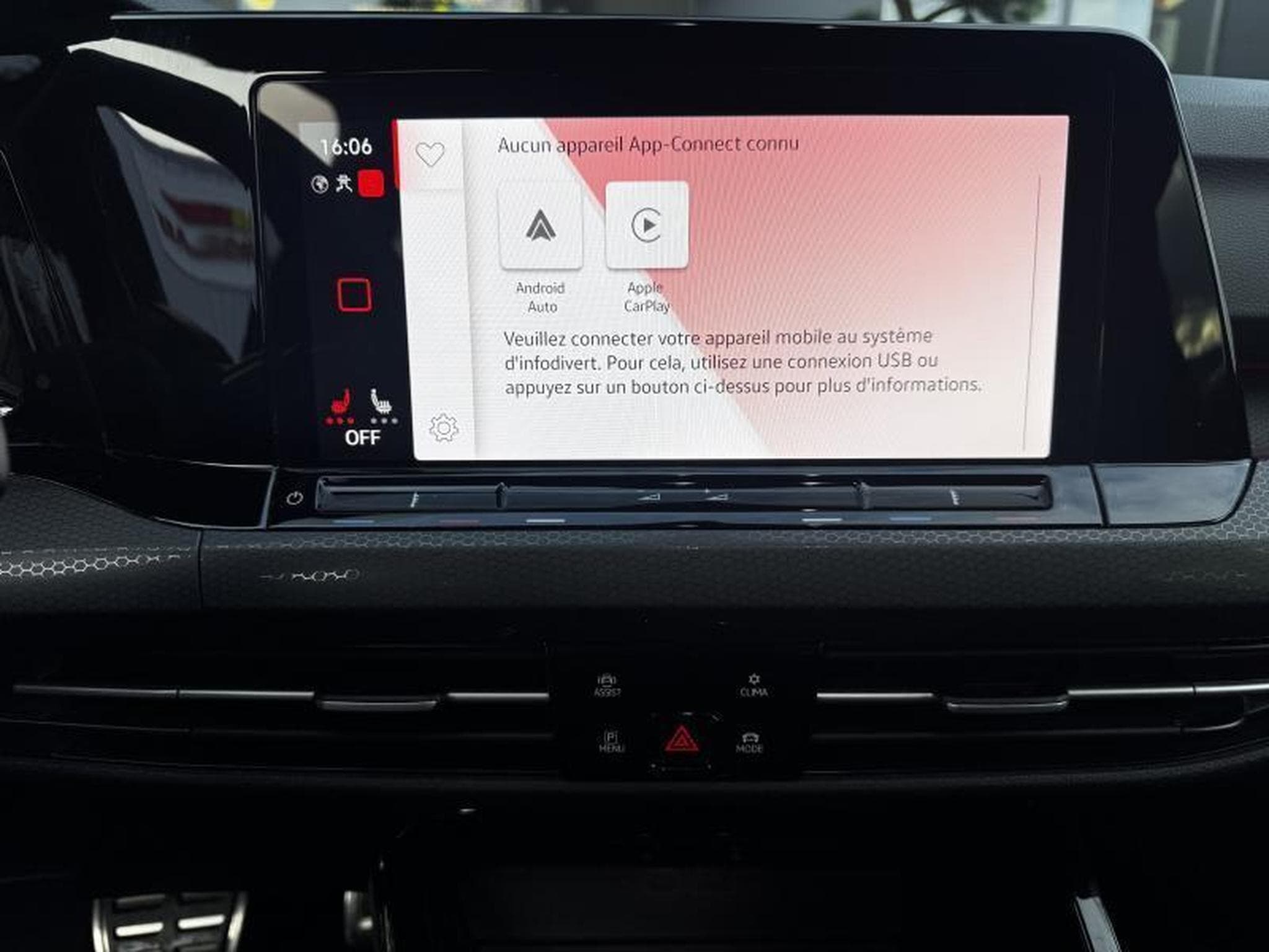 VW Golf VIII Clubsport APPLE CARPLAY/Sièges chauffants/Caméra (2023) - Photo 12