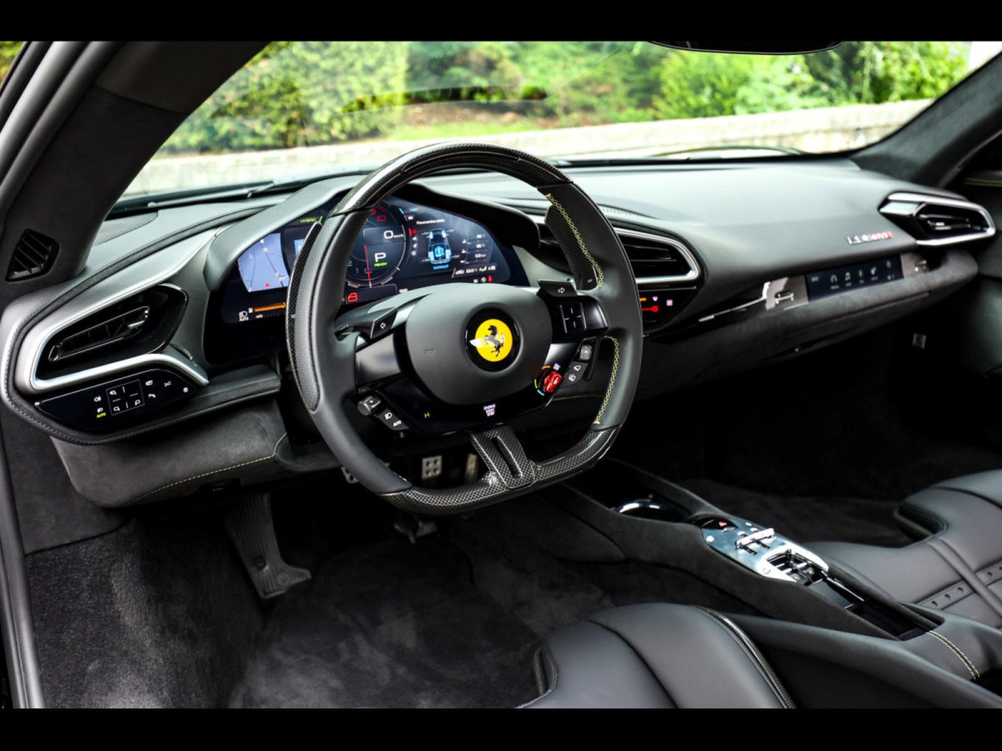 Ferrari 296 GTB (830 CH) - NERO - NOVITEC TAILPIPES - WARRANTY 06/2027 (2023) - Photo 11