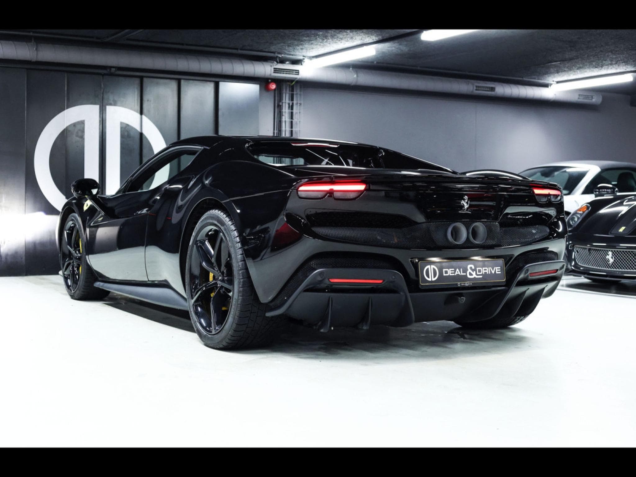 Ferrari 296 GTB (830 CH) - NERO - NOVITEC TAILPIPES - WARRANTY 06/2027 (2023) - Photo 3
