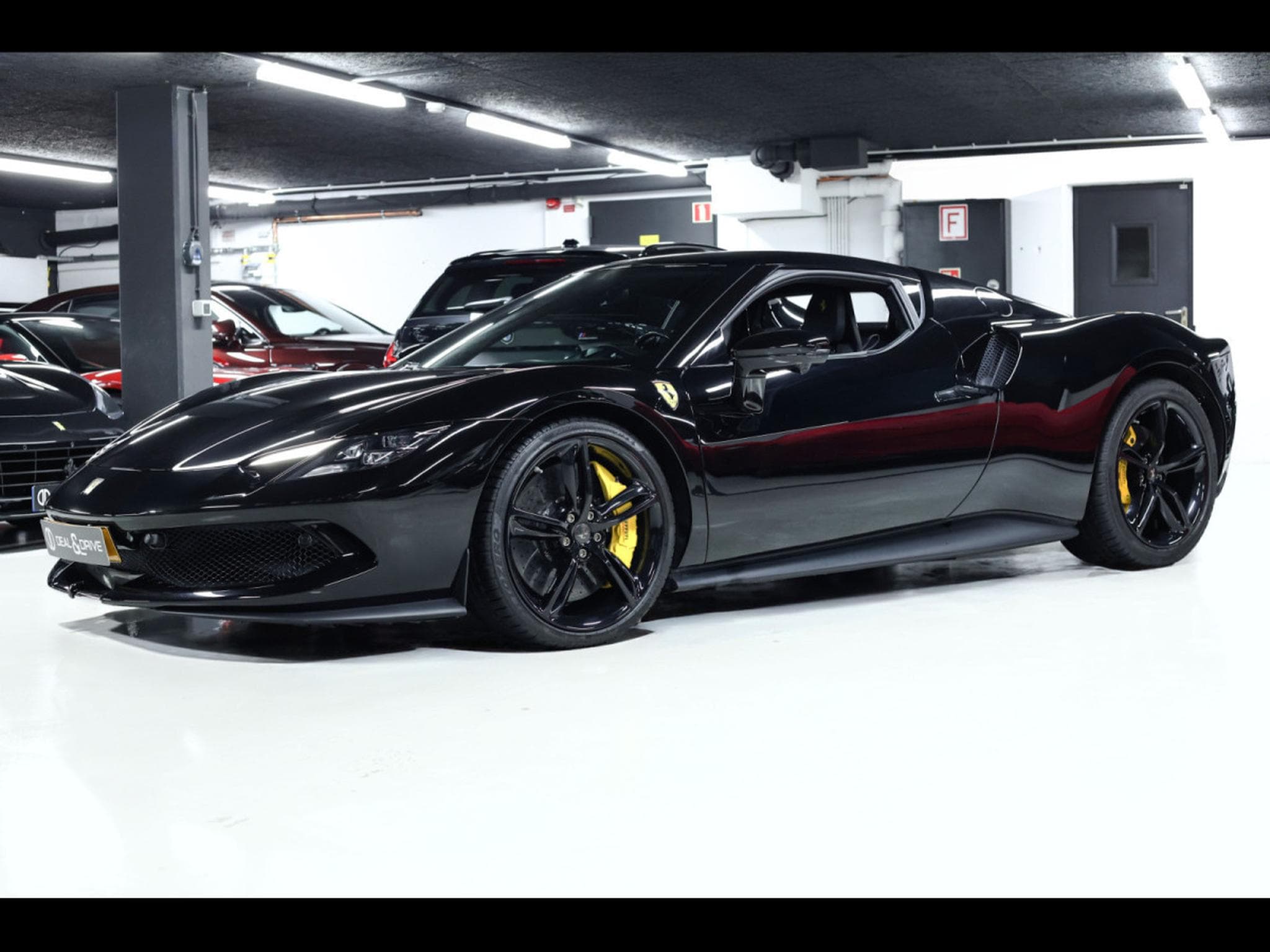 Ferrari 296 GTB (830 CH) - NERO - NOVITEC TAILPIPES - WARRANTY 06/2027 (2023) - Photo 8