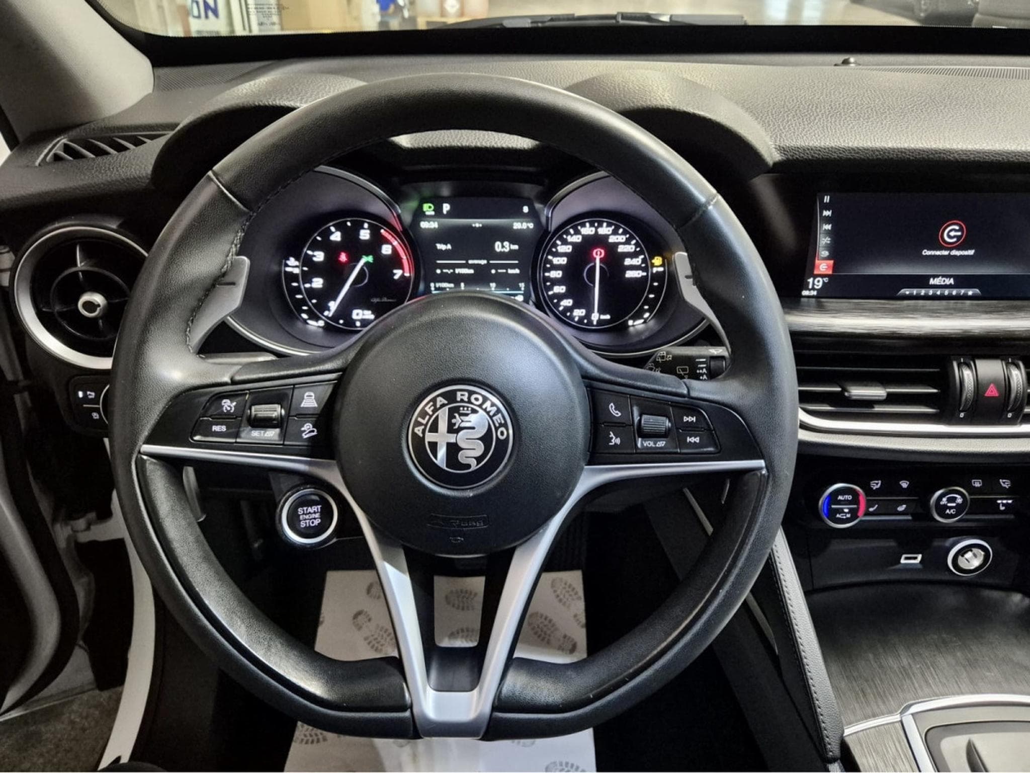 Alfa-Romeo Stelvio 2.0 TURBO Q4 CUIR NAVI (2019) - Photo 7