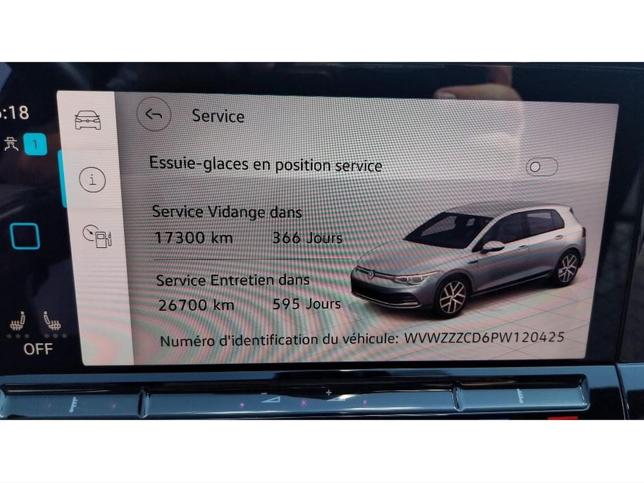 VW Golf 2.0 TD 150 DSG R-LINE IQ-LIGHT Chauffage Additionnel (2022) - Foto 18