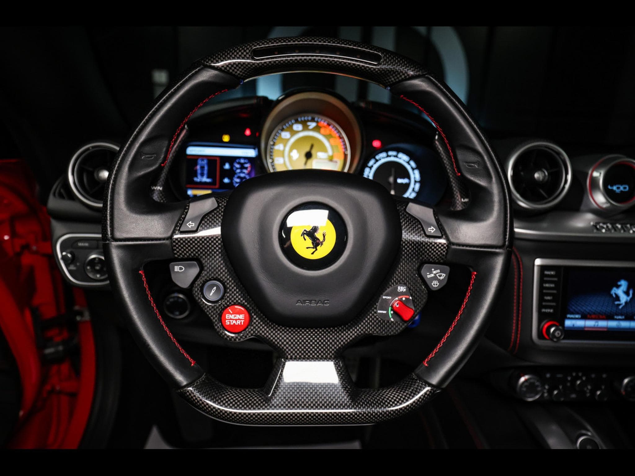 Ferrari California T 3.9 V8 (560 CH) – PACK HANDLING SPECIALE - POWER 12M - ROS (2016) - Photo 11