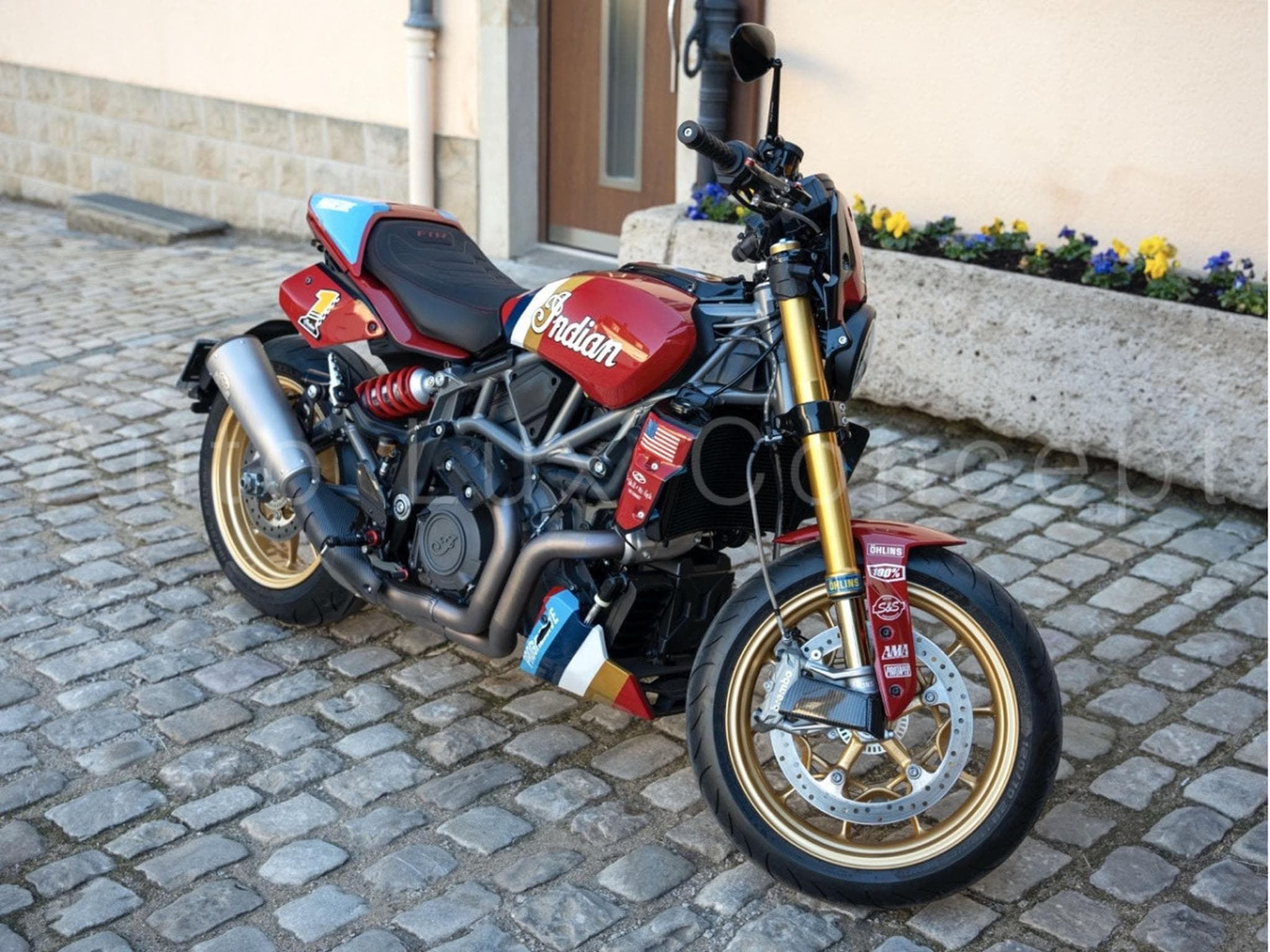 Indian FTR Sport Personnalisée (2024) - Photo 2