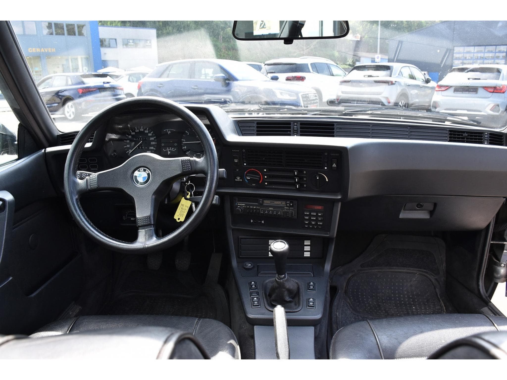 BMW 635 CSI CUIR TOIT OUVRANT REGUL 1° MAIN (1986) - Photo 10
