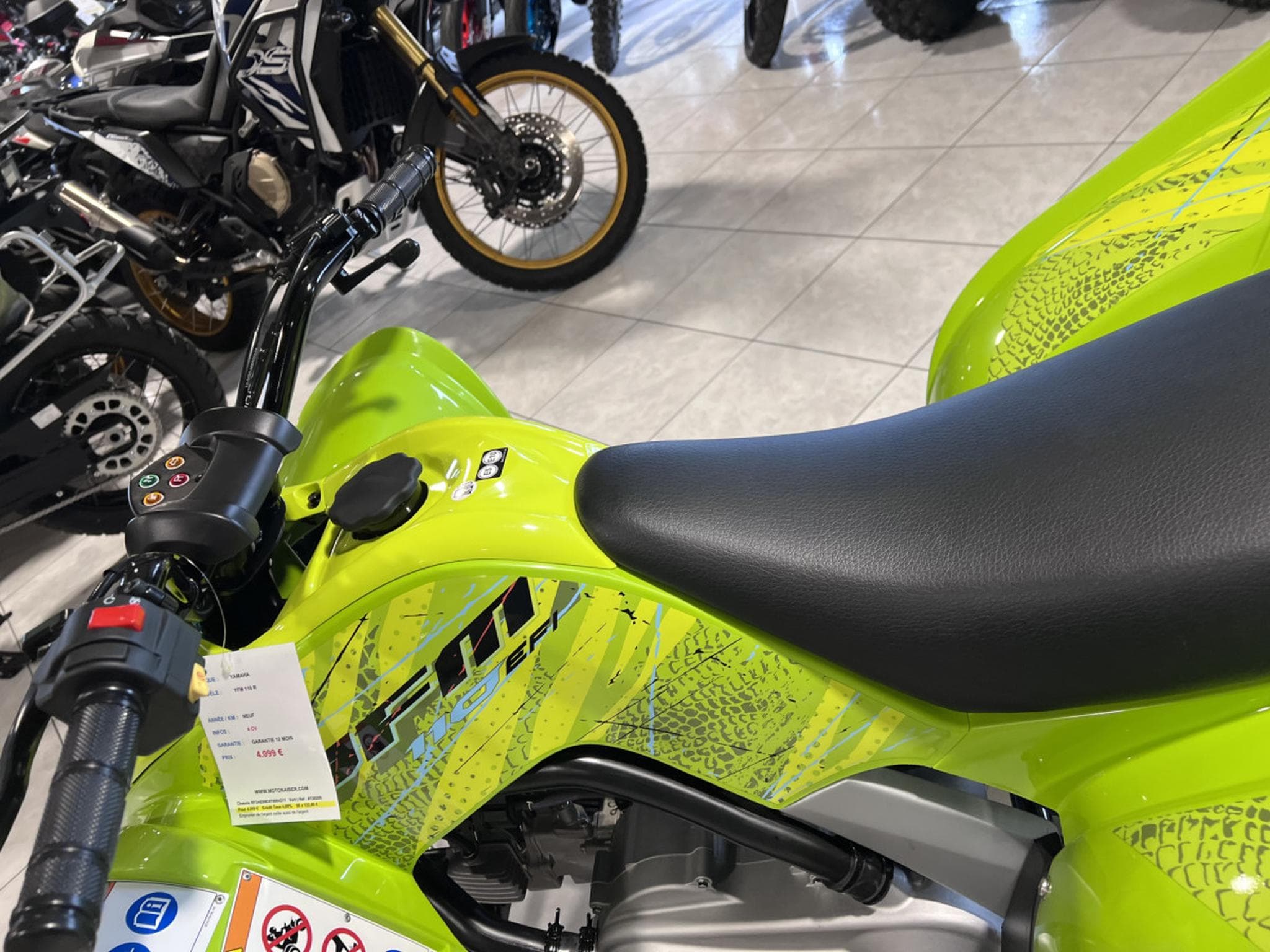 Yamaha Raptor 50 4 TEMPS (2026) - Photo 8