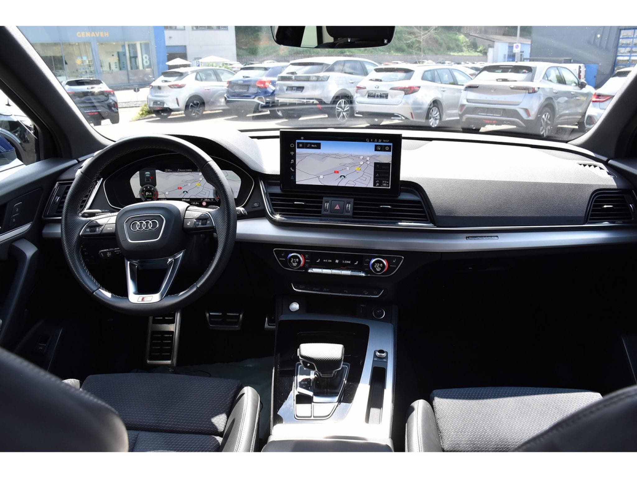 Audi Q5 Sportback 40 TDI Quattro S-Line S-Tronic ACC SIDE MATRIX (2023) - Photo 9