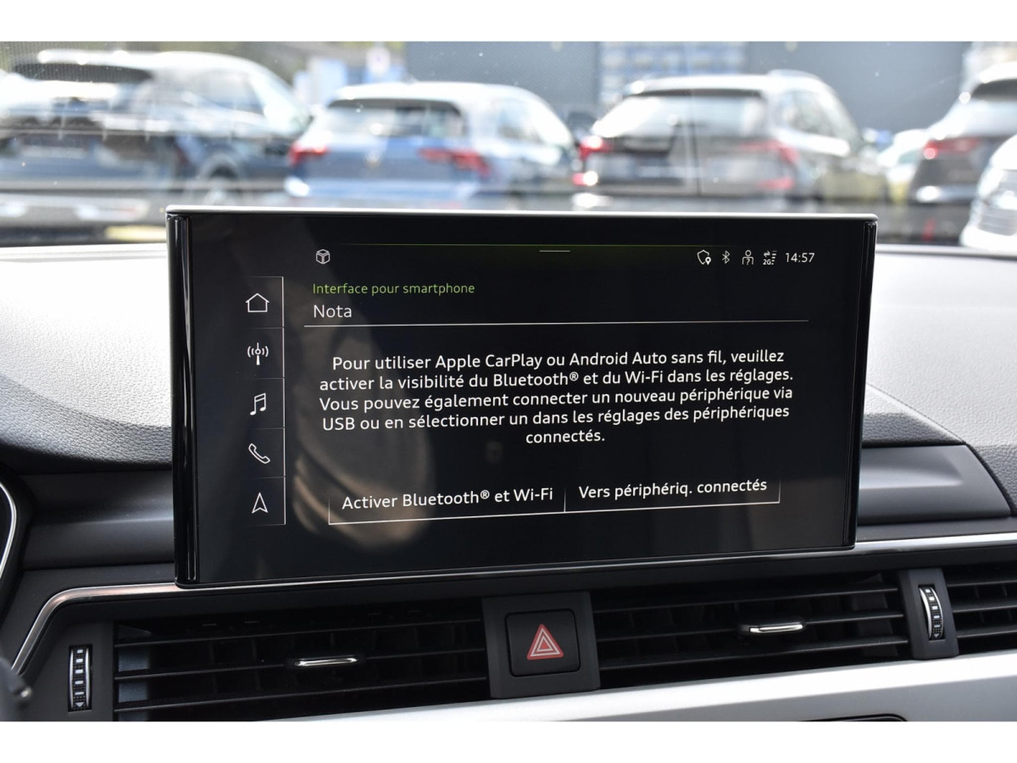 Audi A4 Avant 30 TDI S-Tronic CUIR LANE SIDE GPS CAM 1° MAIN (2022) - Photo 13