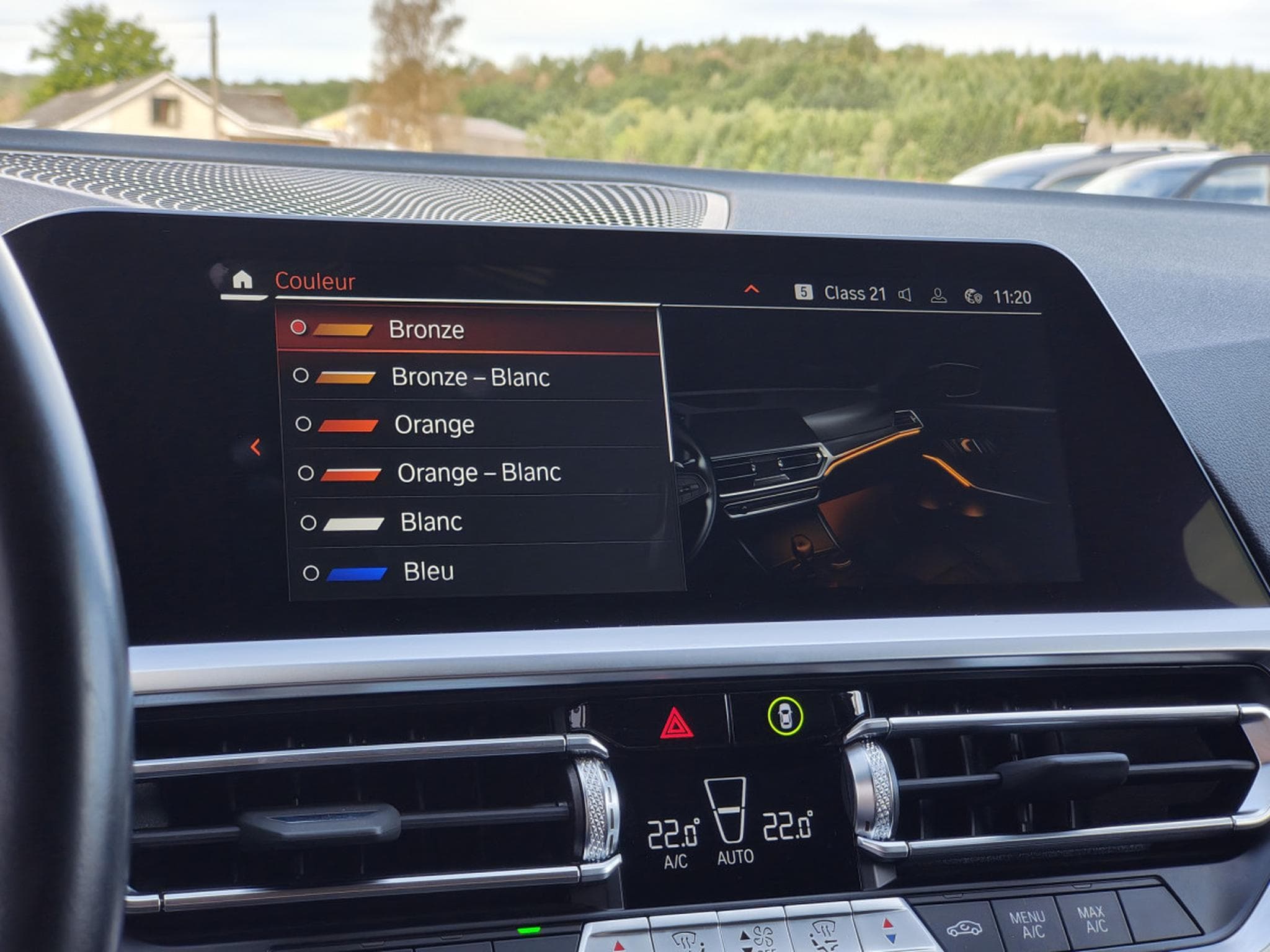 BMW 318 318iA PACK M CARPLAY GPS CAMERA ECLAIRAGE AMBIANCE (2021) - Foto 19