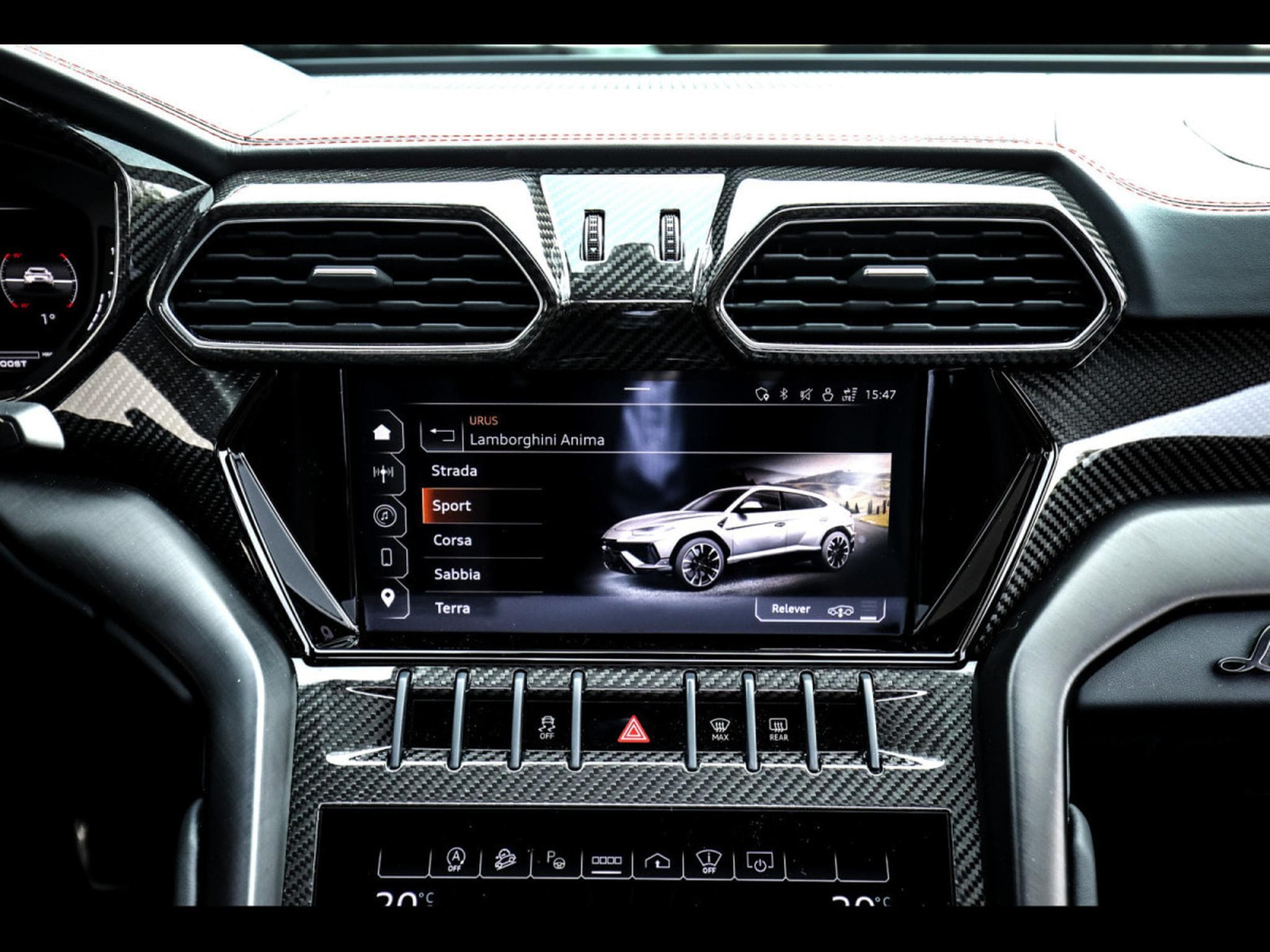Lamborghini Urus 4.0 V8 S (666 CH) - ROSSO EFESTO - WARRANTY 05/2028 (2023) - Foto 17
