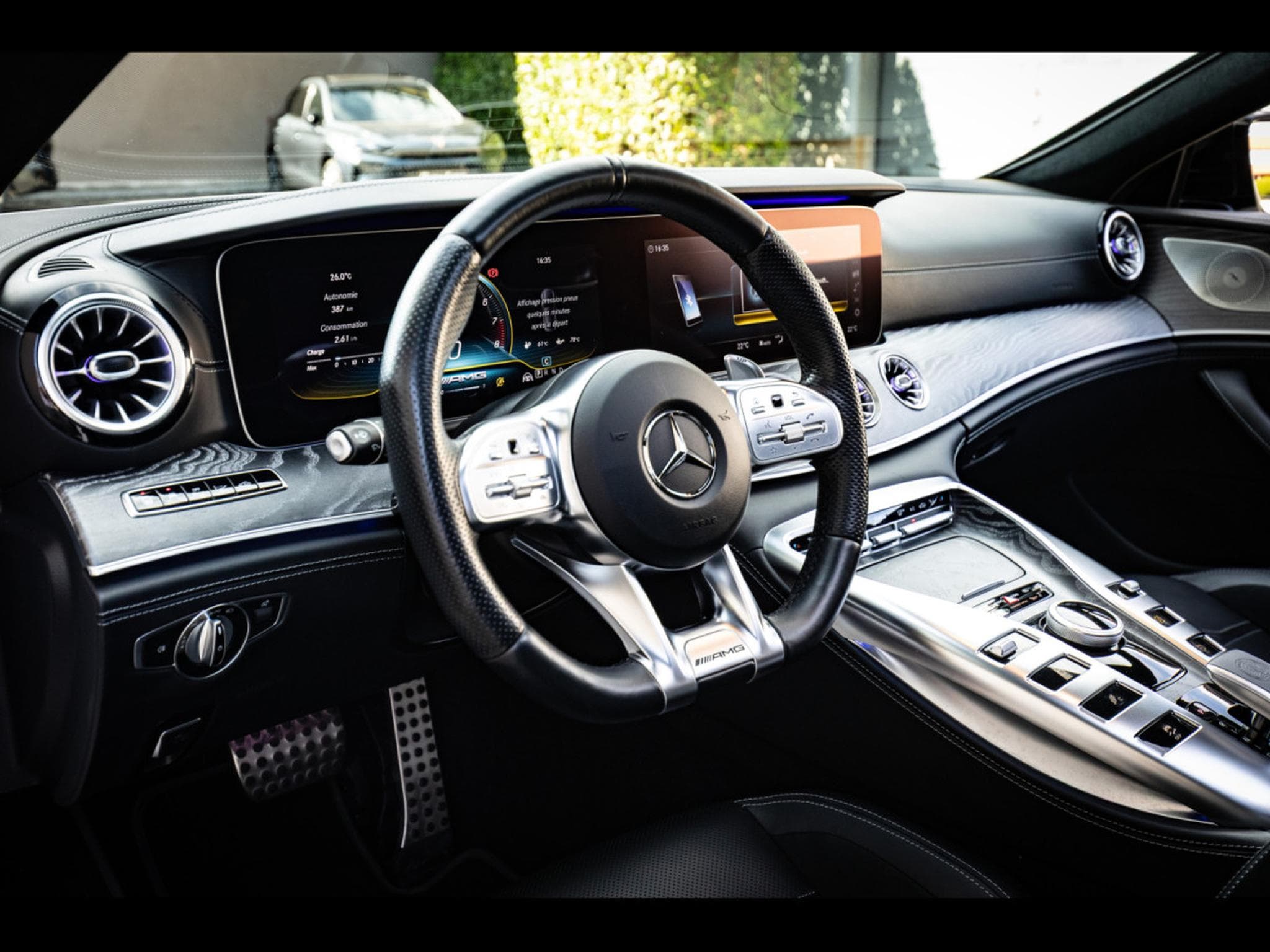 Mercedes AMG GT 4-Door 4.0 V8 63 S 4MATIC+ (639 CH) - DIAMOND WHITE METALLIC DESIGN (2019) - Foto 10