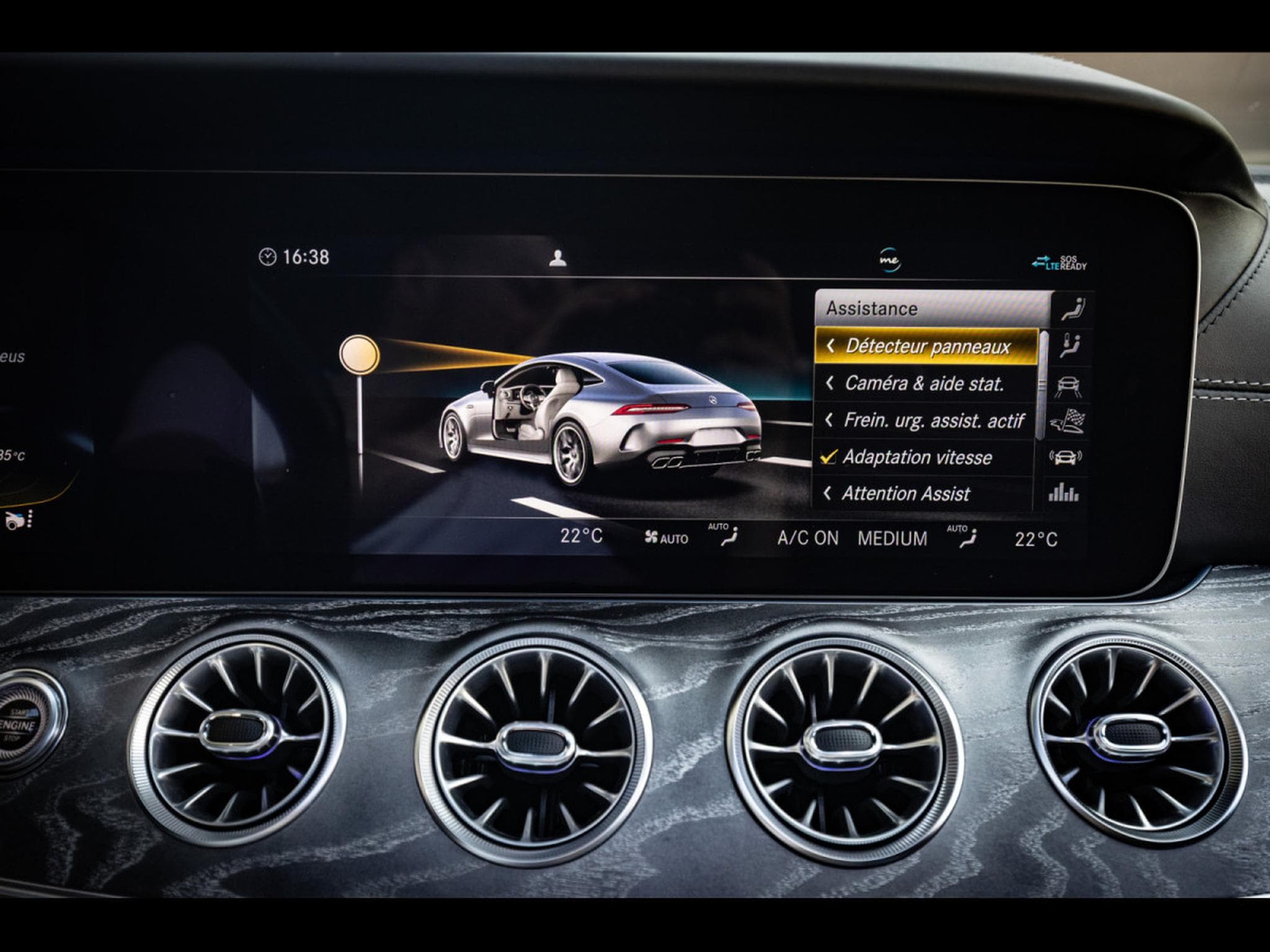 Mercedes AMG GT 4-Door 4.0 V8 63 S 4MATIC+ (639 CH) - DIAMOND WHITE METALLIC DESIGN (2019) - Foto 23