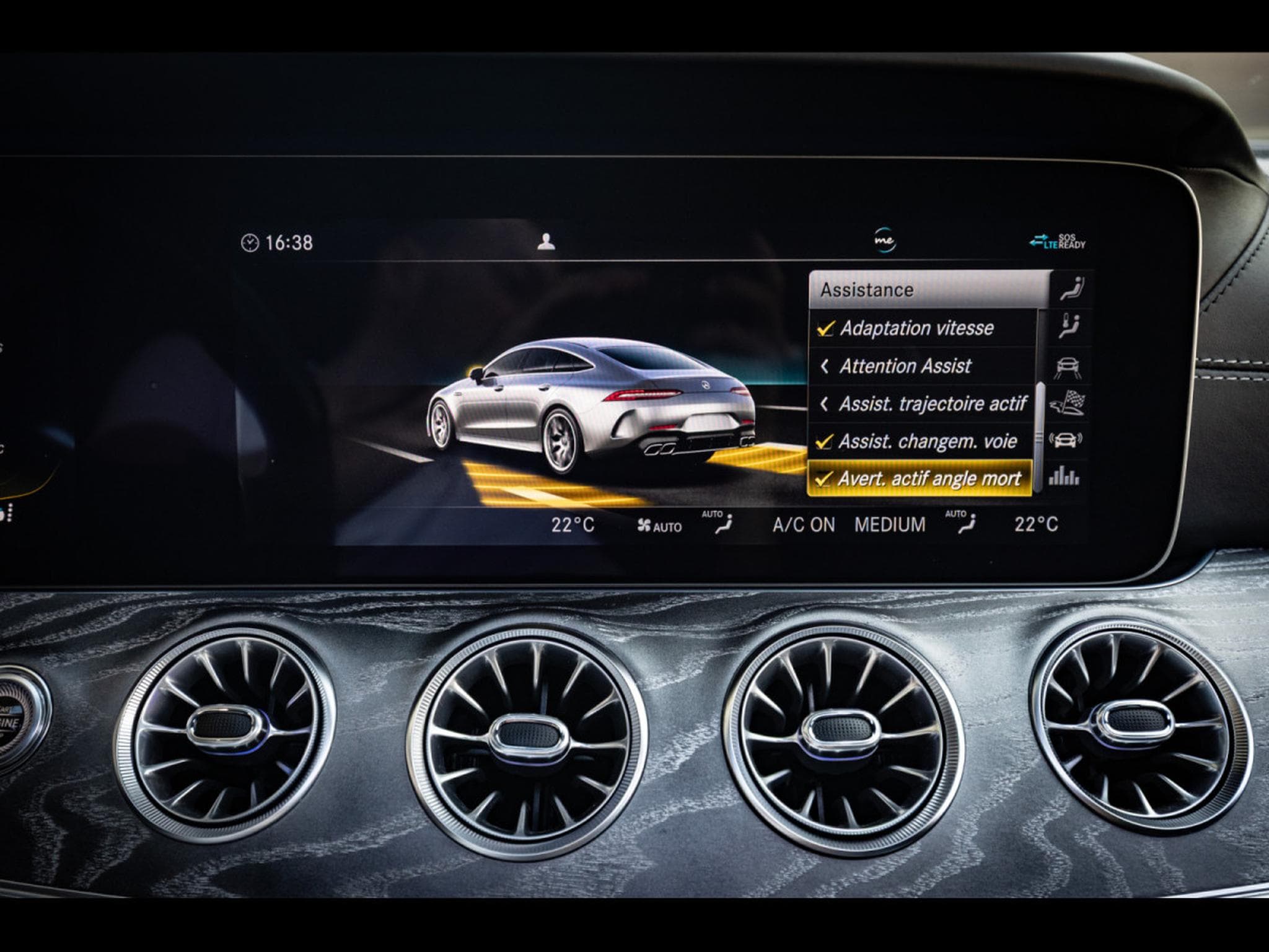 Mercedes AMG GT 4-Door 4.0 V8 63 S 4MATIC+ (639 CH) - DIAMOND WHITE METALLIC DESIGN (2019) - Foto 24